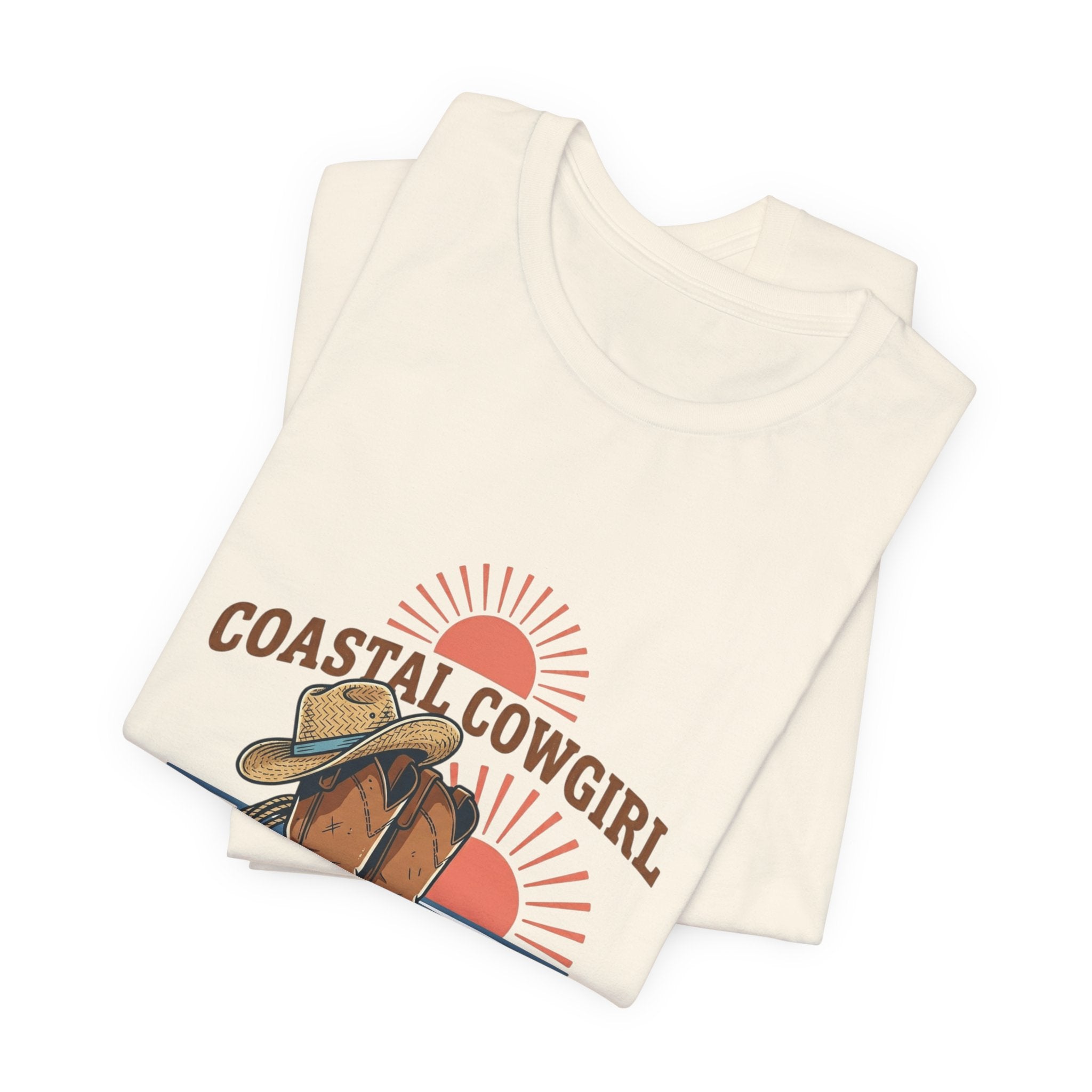 Coastal Cowgirl Boots Tee | western, ranch, vintage