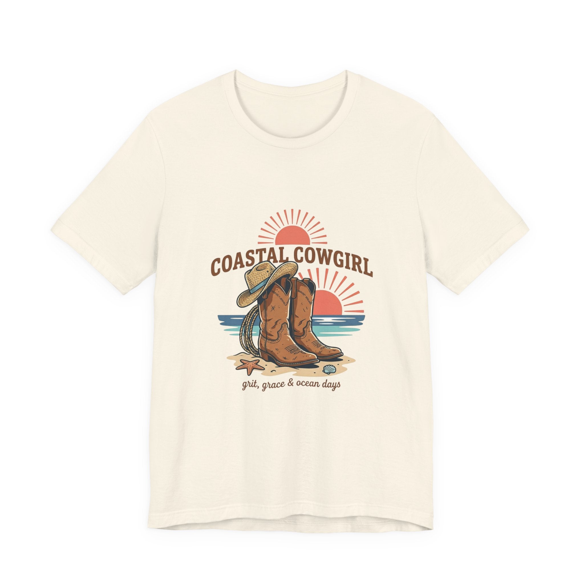 Coastal Cowgirl Boots Tee | western, ranch, vintage
