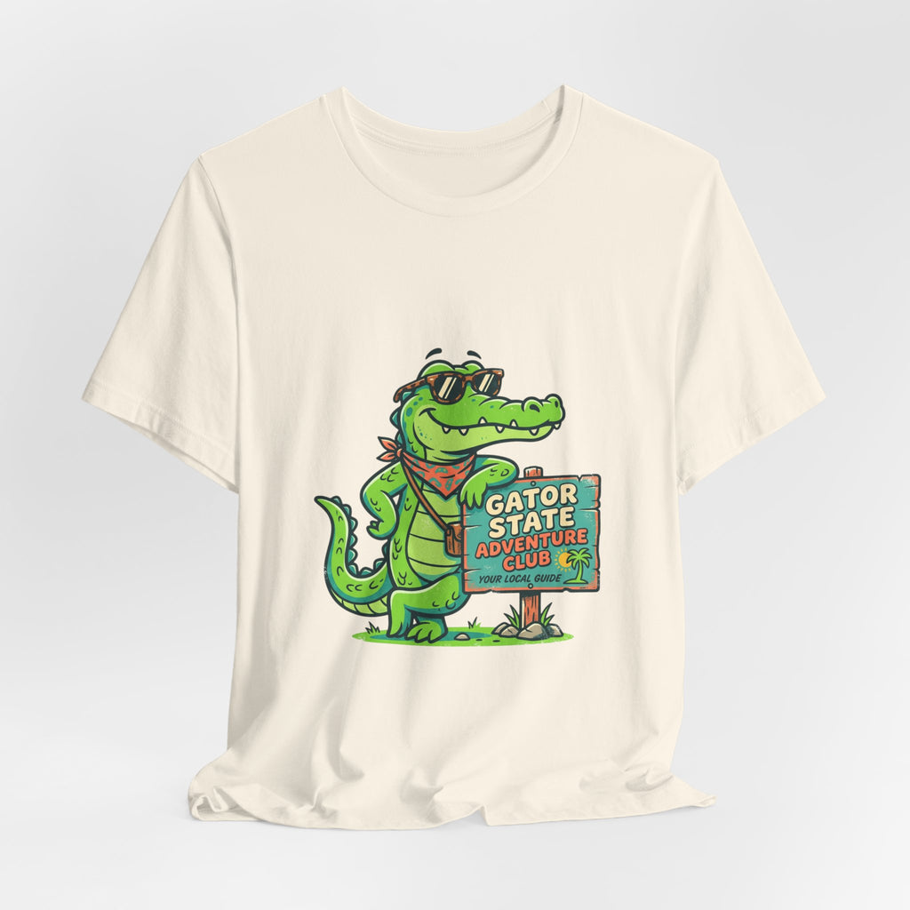 Gator State Adventure Tee | gator pun, lake day summer shirt