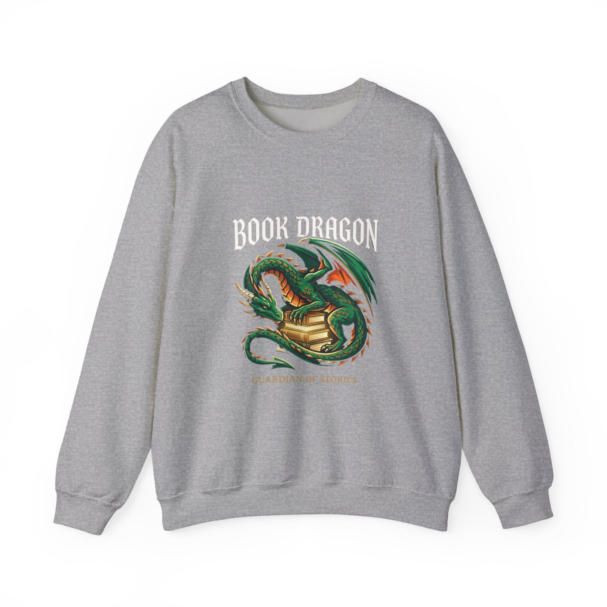 Guardian Dragon Crewneck Sweatshirt | fantasy art, tattoo style