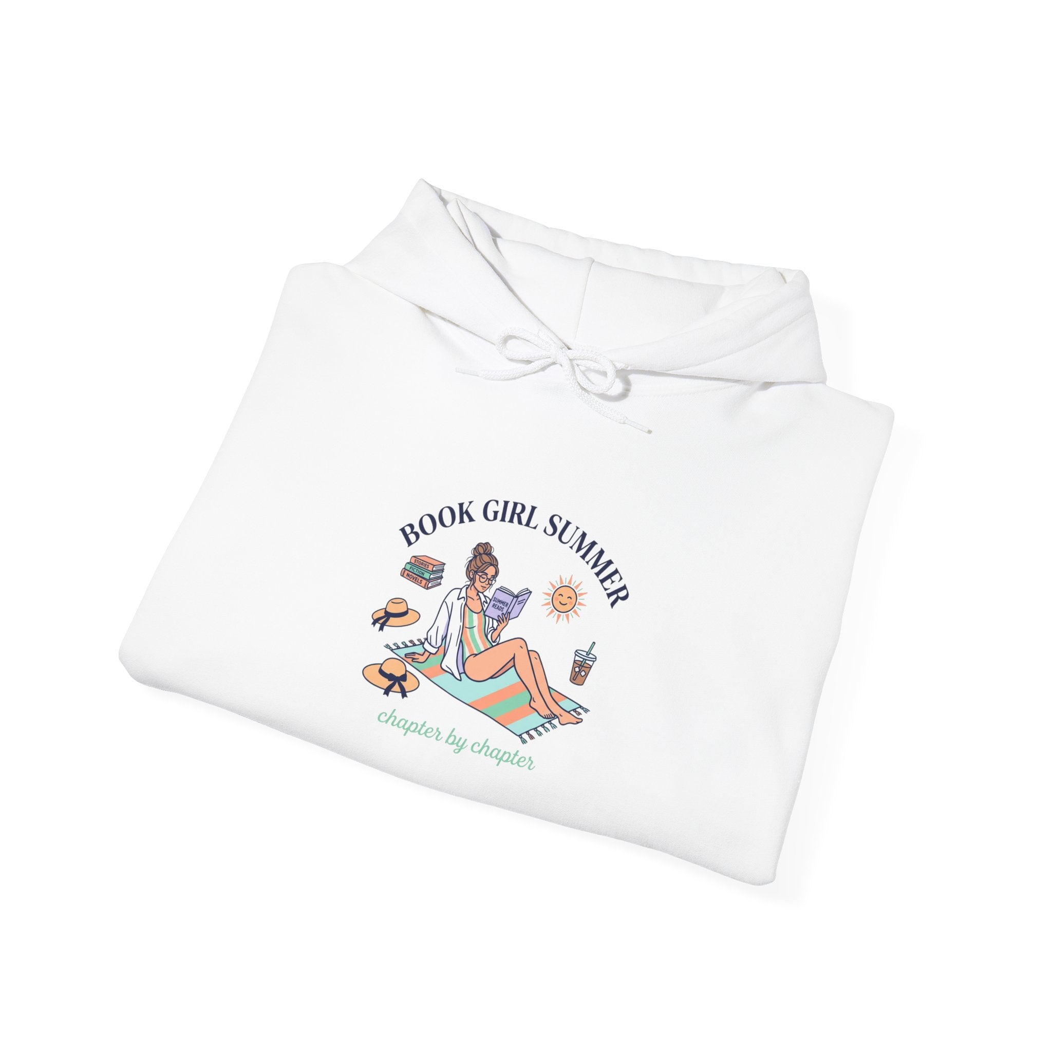 Book Girl Summer Hoodie | BookTok, Beach Reads, Bookish Summer Aesthetic