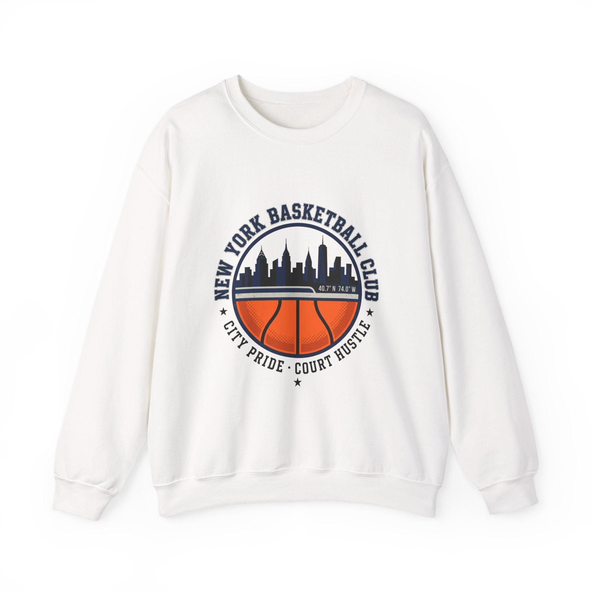 New York Basketball Club Crewneck | city basketball, varsity streetwear