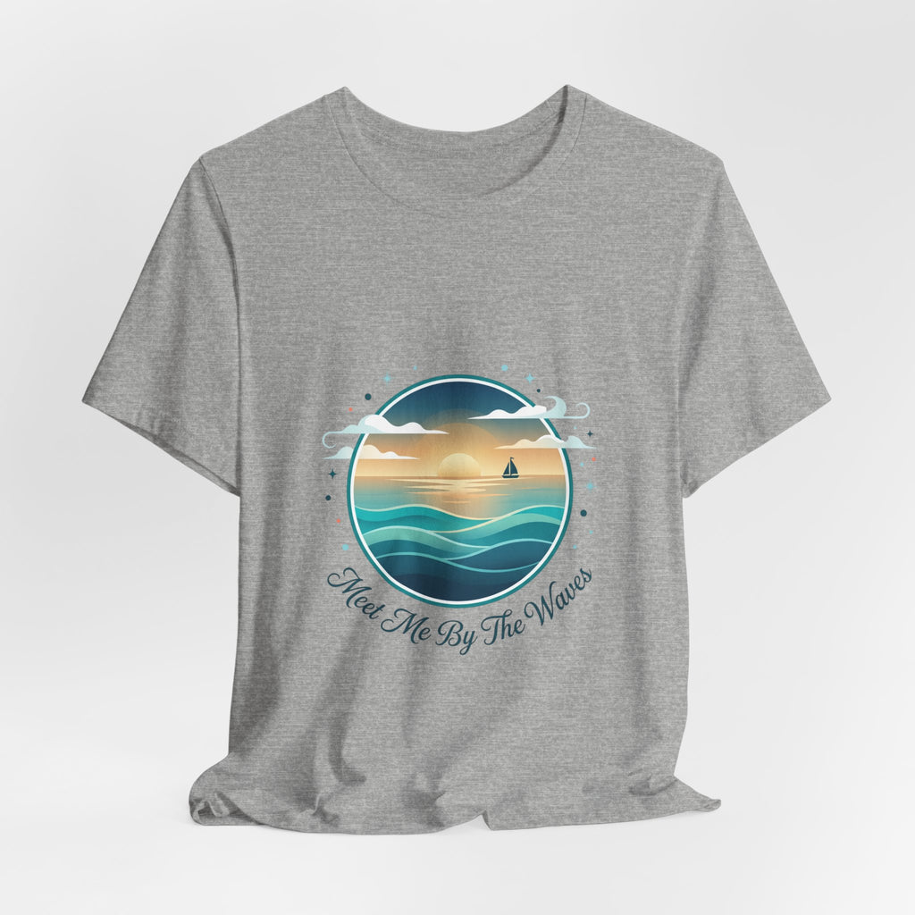 Meet Me By The Waves T-Shirt | coastal aesthetic, sea breeze
