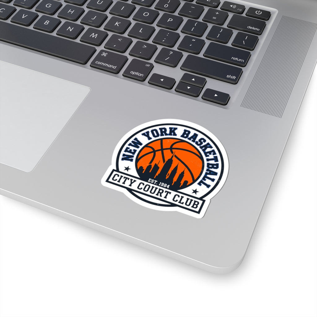 City Court Club Kiss-Cut Stickers | varsity basketball, city basketball