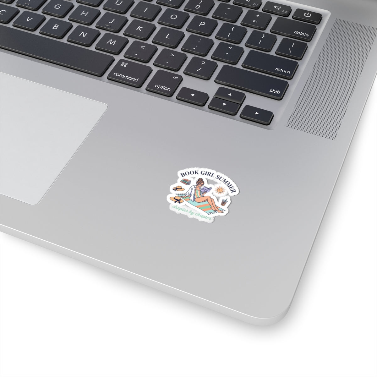 Book Girl Summer Kiss-Cut Stickers | BookTok, Reading Beach Reads