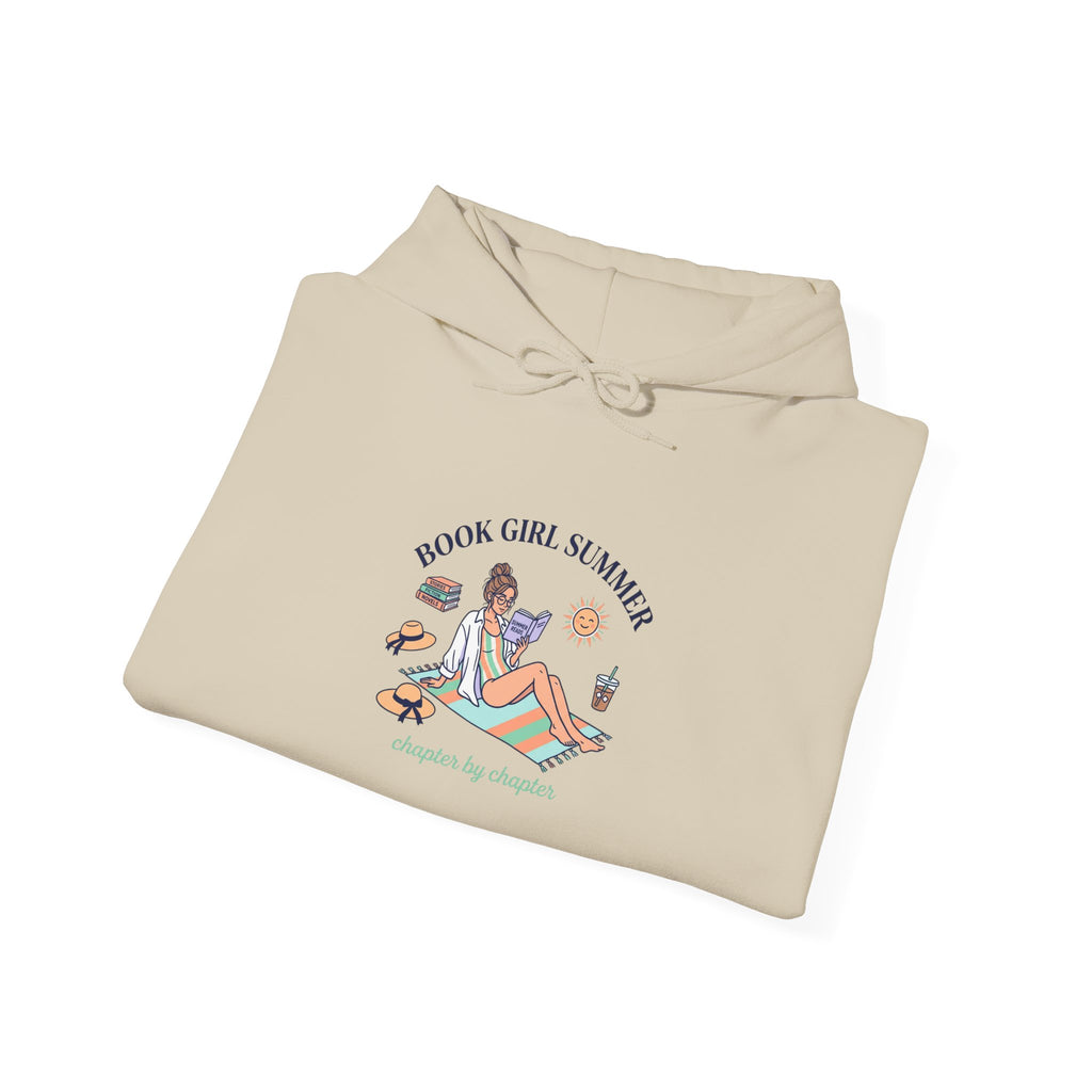 Book Girl Summer Hoodie | BookTok, Beach Reads, Bookish Summer Aesthetic
