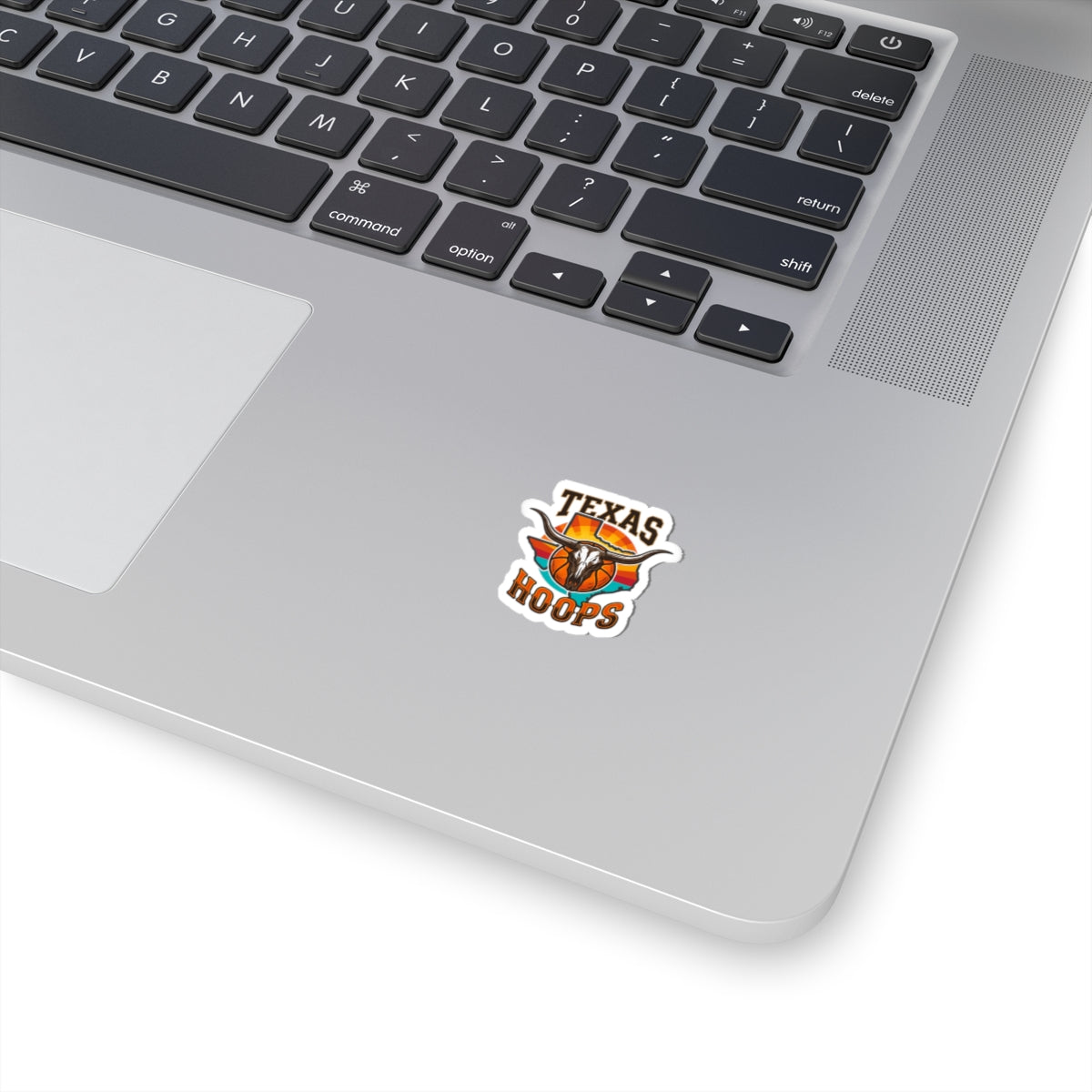 Texas Hoops Longhorn Skull Sticker | Texas pride, western varsity