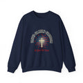 Faith Family Freedom Crewneck Sweatshirt | Faith-based Patriotic, Vintage Americana