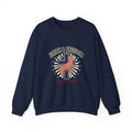 Faith & Freedom cross crewneck Sweatshirt | patriotic, faith-based, vintage Americana