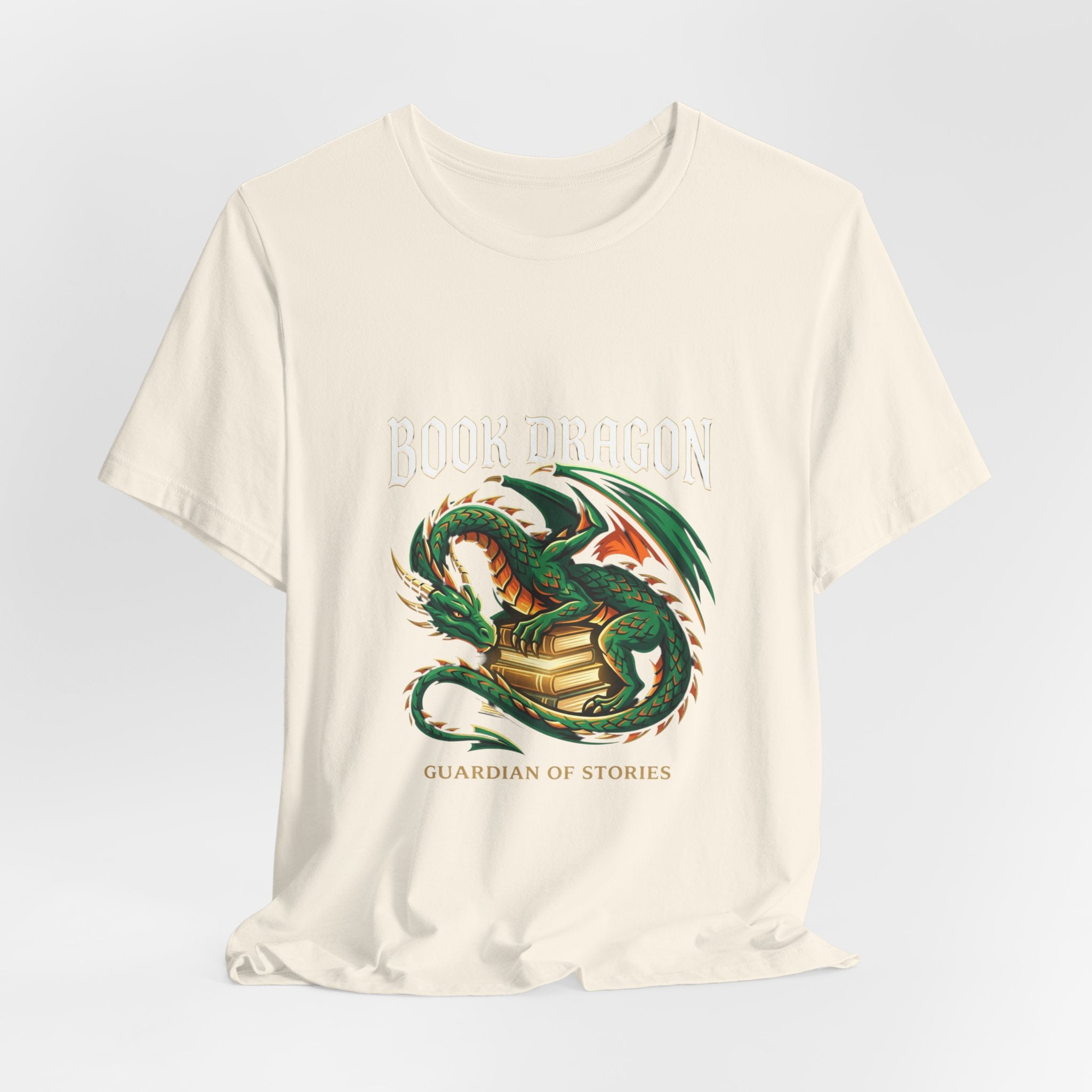 Guardian Dragon book crest T-Shirt | dragon, fantasy art