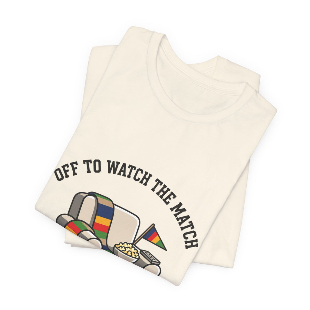 Off to Watch the Match Tee | soccer watch party, match-day outfit