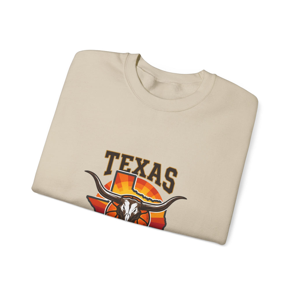 Texas Hoops Longhorn Logo Sweatshirt | Texas pride, basketball, western varsity