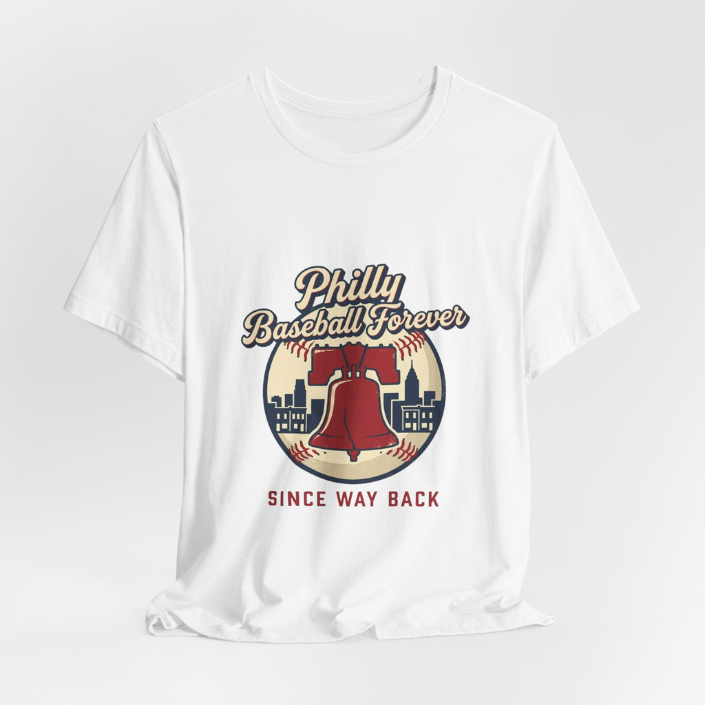 Philly Baseball Forever Tee | city pride, vintage script, athletic