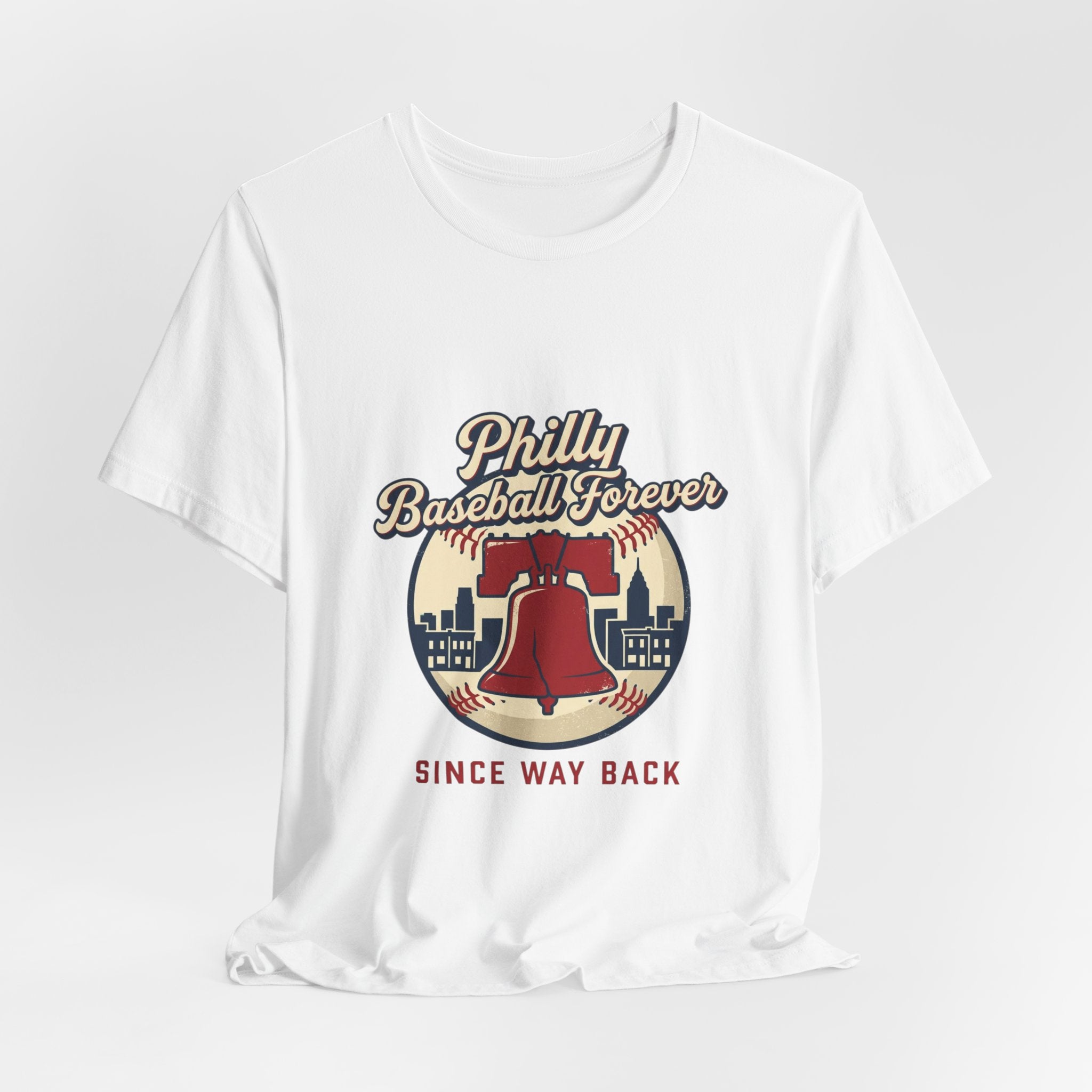 Philly Baseball Forever Tee | city pride, vintage script, athletic