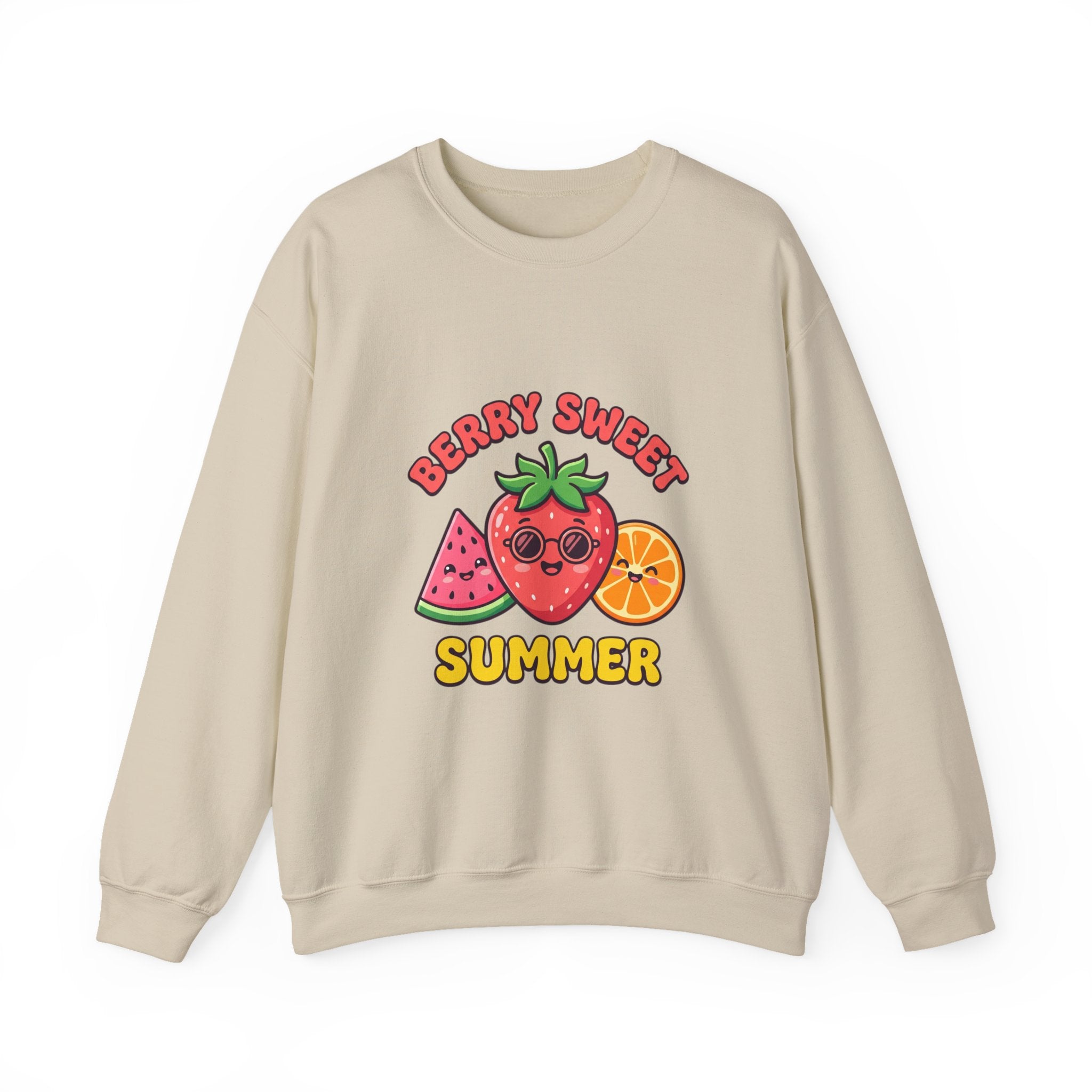 Berry Sweet Summer Sweatshirt | strawberry, citrus, picnic aesthetic