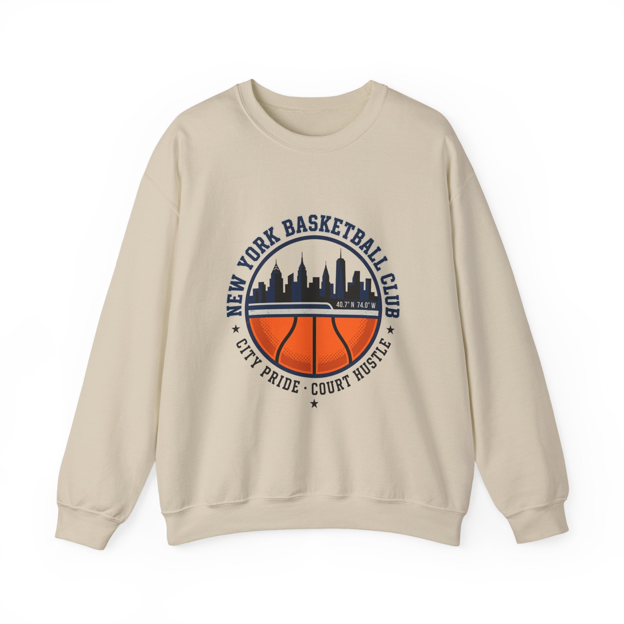 New York Basketball Club Crewneck | city basketball, varsity streetwear