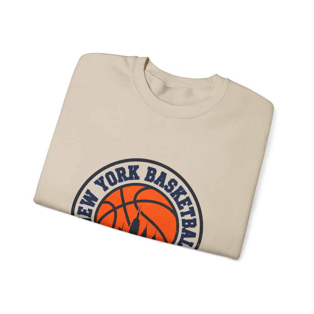 New York Basketball Crest Sweatshirt | city basketball, varsity