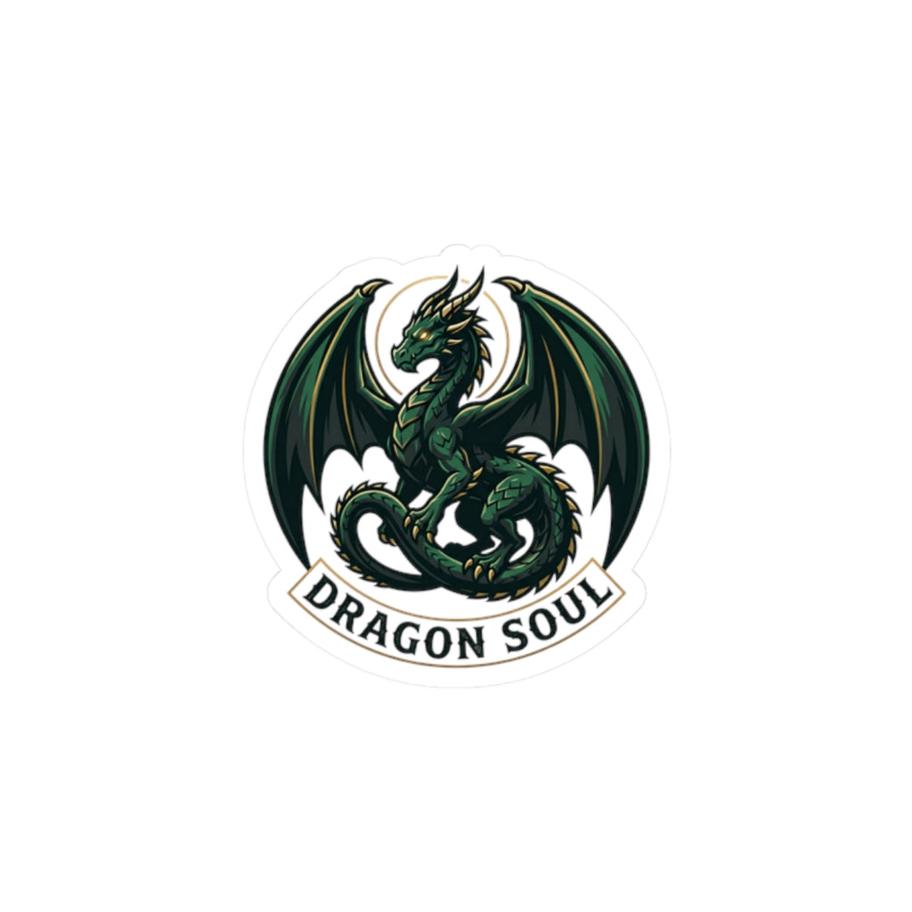 Dragon Soul Sticker | dragon, fantasy art, tattoo style