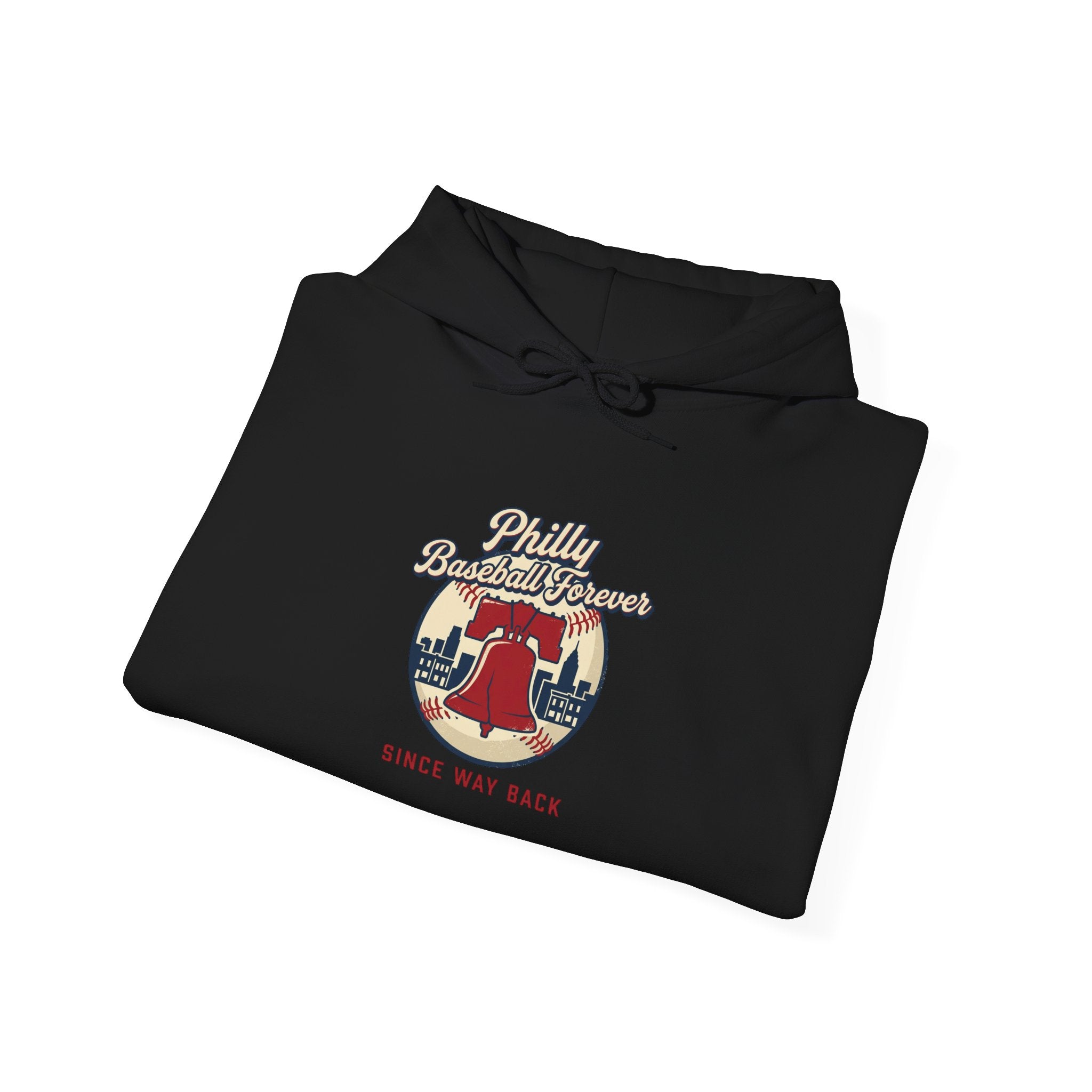 Philly Baseball Pride Hoodie | vintage script, city pride