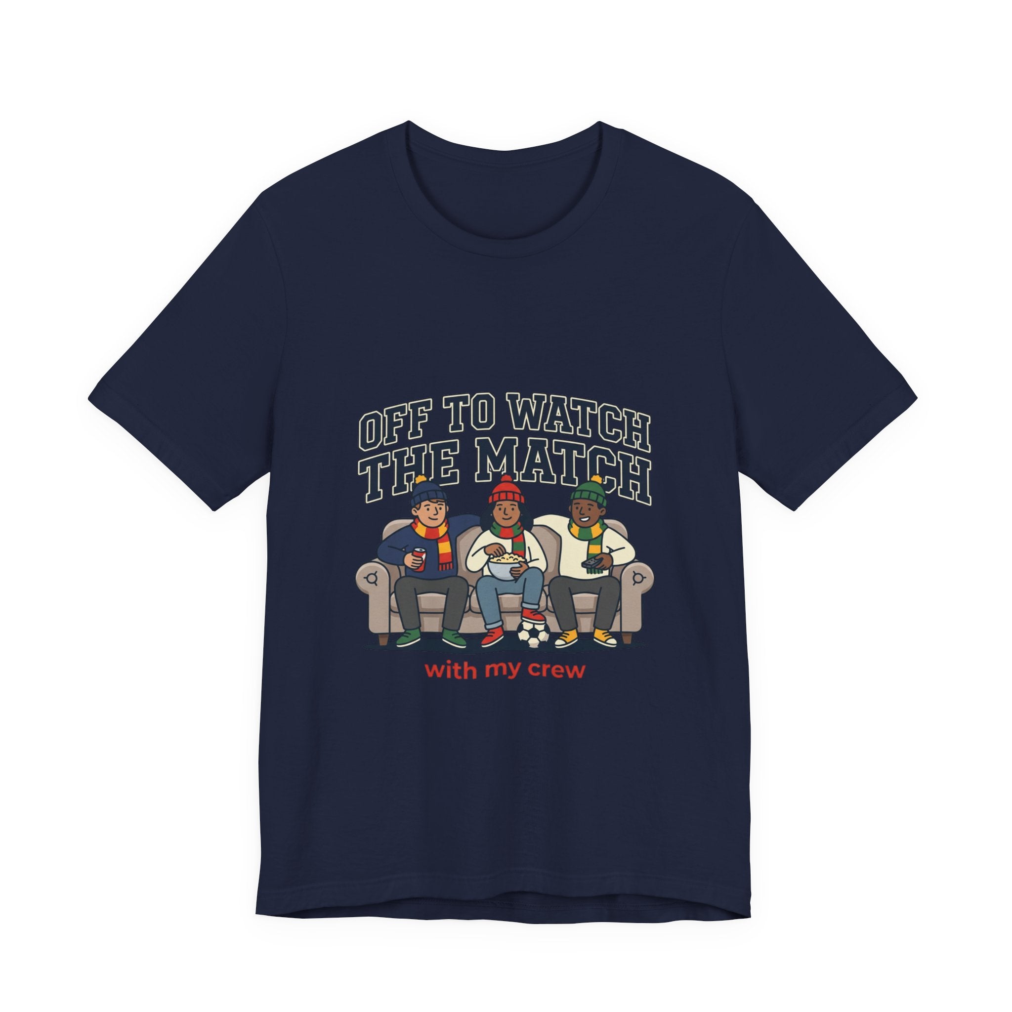 Off to Watch the Match Tee | soccer watch party, match-day outfit