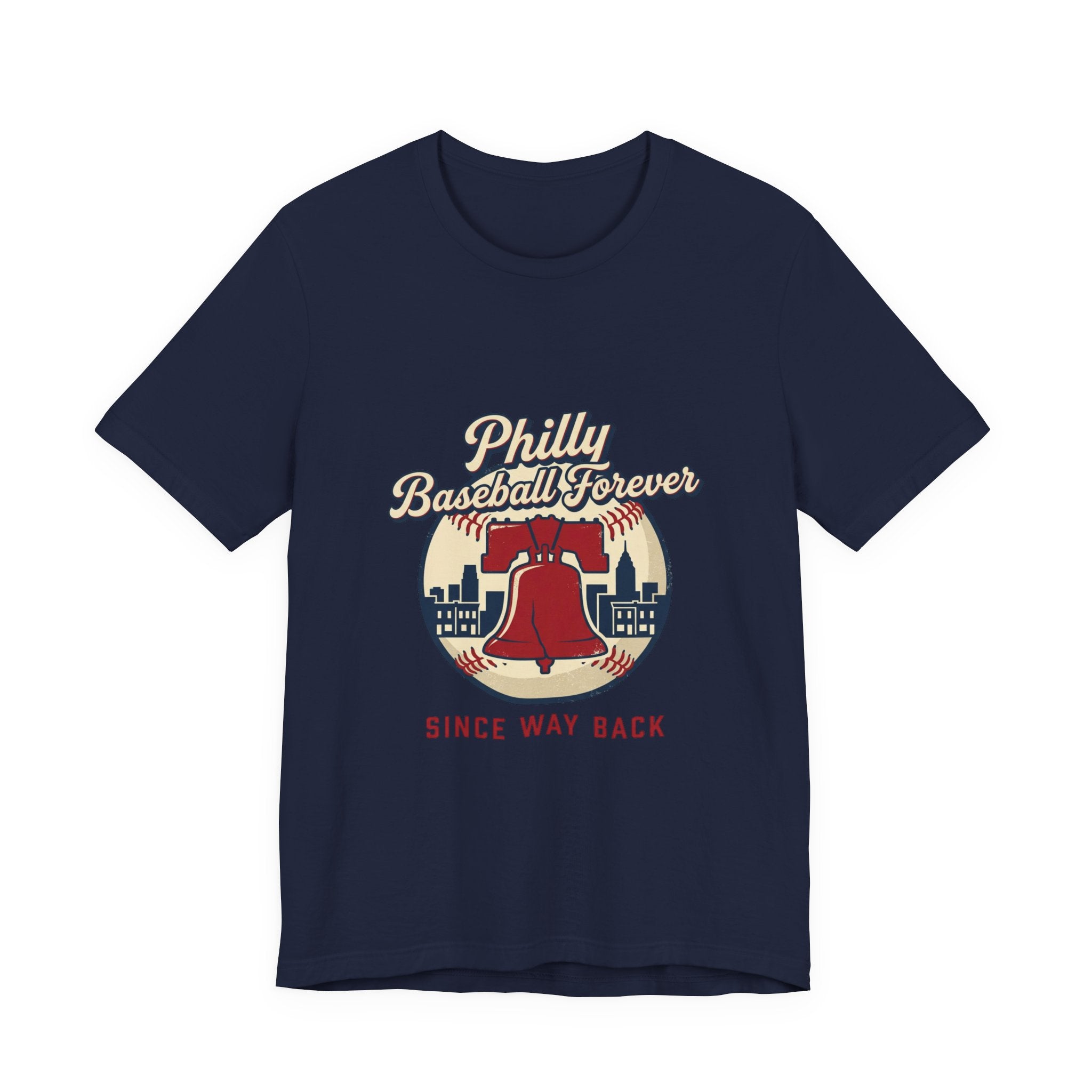 Philly Baseball Forever Tee | city pride, vintage script, athletic