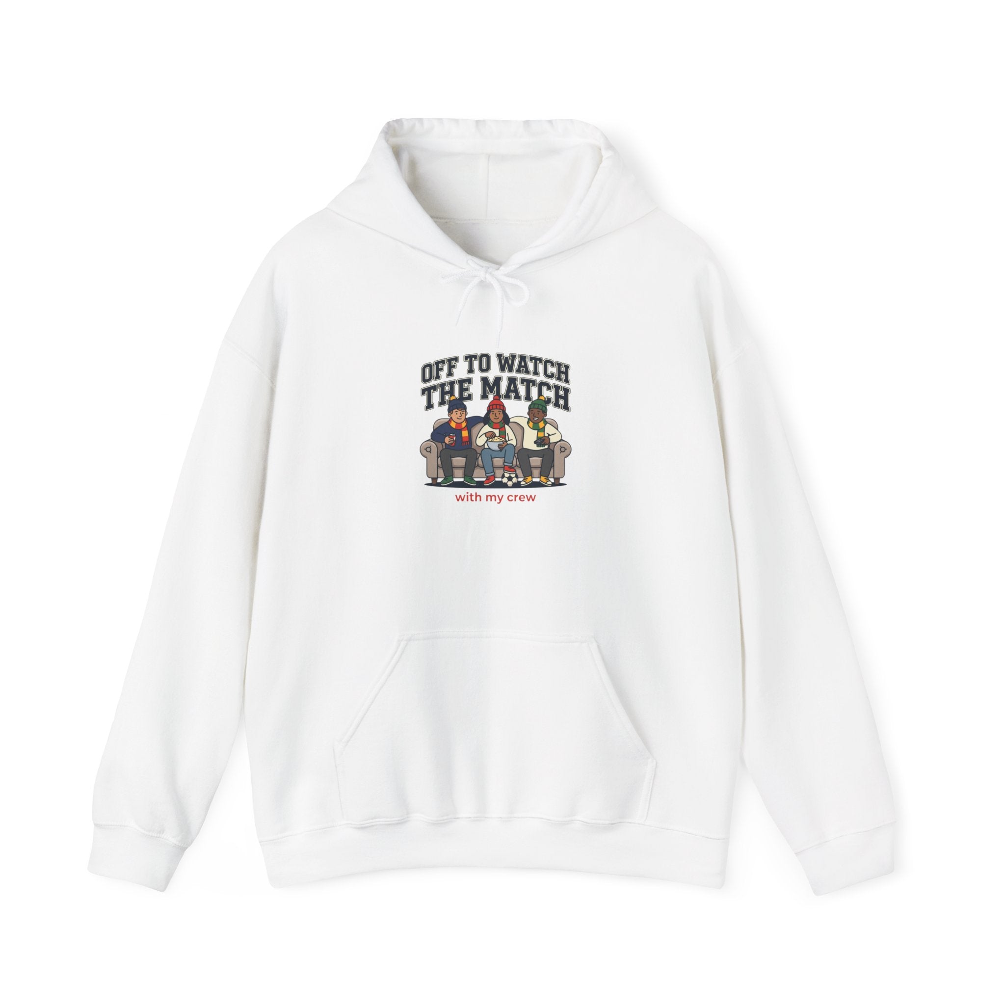 Off to Watch the Match Hoodie | soccer watch party, cozy hoodie