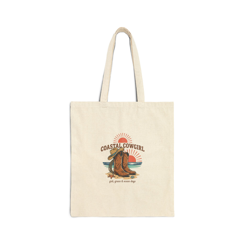 Coastal Cowgirl Tote | western ranch rustic prairie canvas