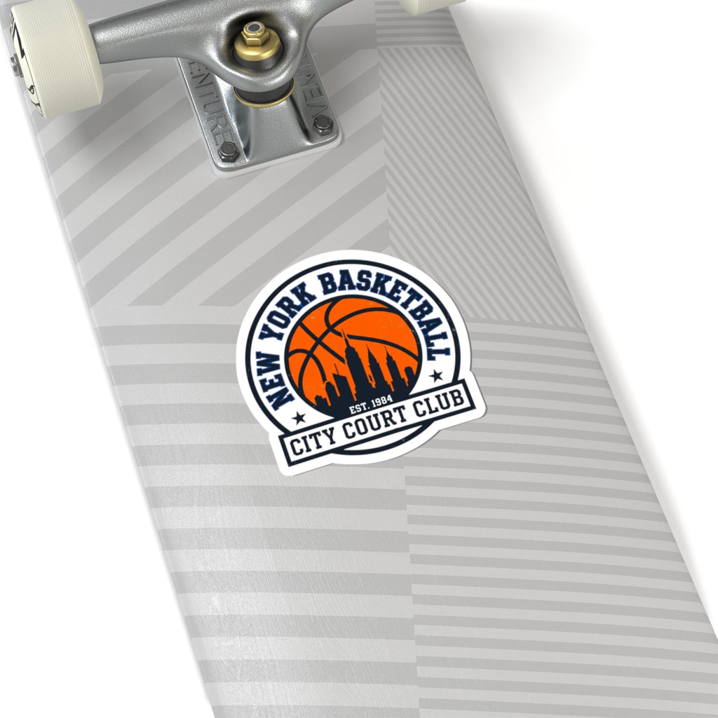 City Court Club Kiss-Cut Stickers | varsity basketball, city basketball