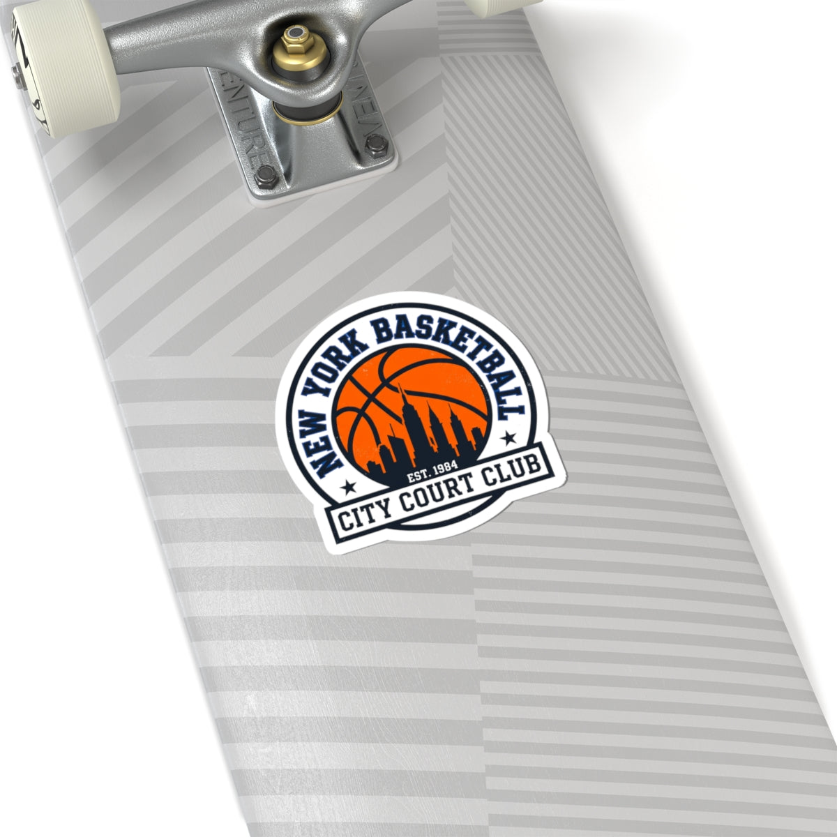 City Court Club Kiss-Cut Stickers | varsity basketball, city basketball