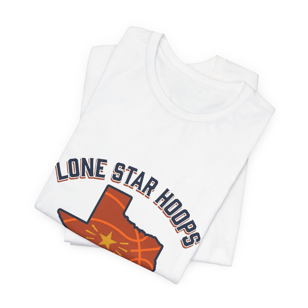 Texas Basketball Pride Tee | Lone Star hoops, varsity retro, western basketball