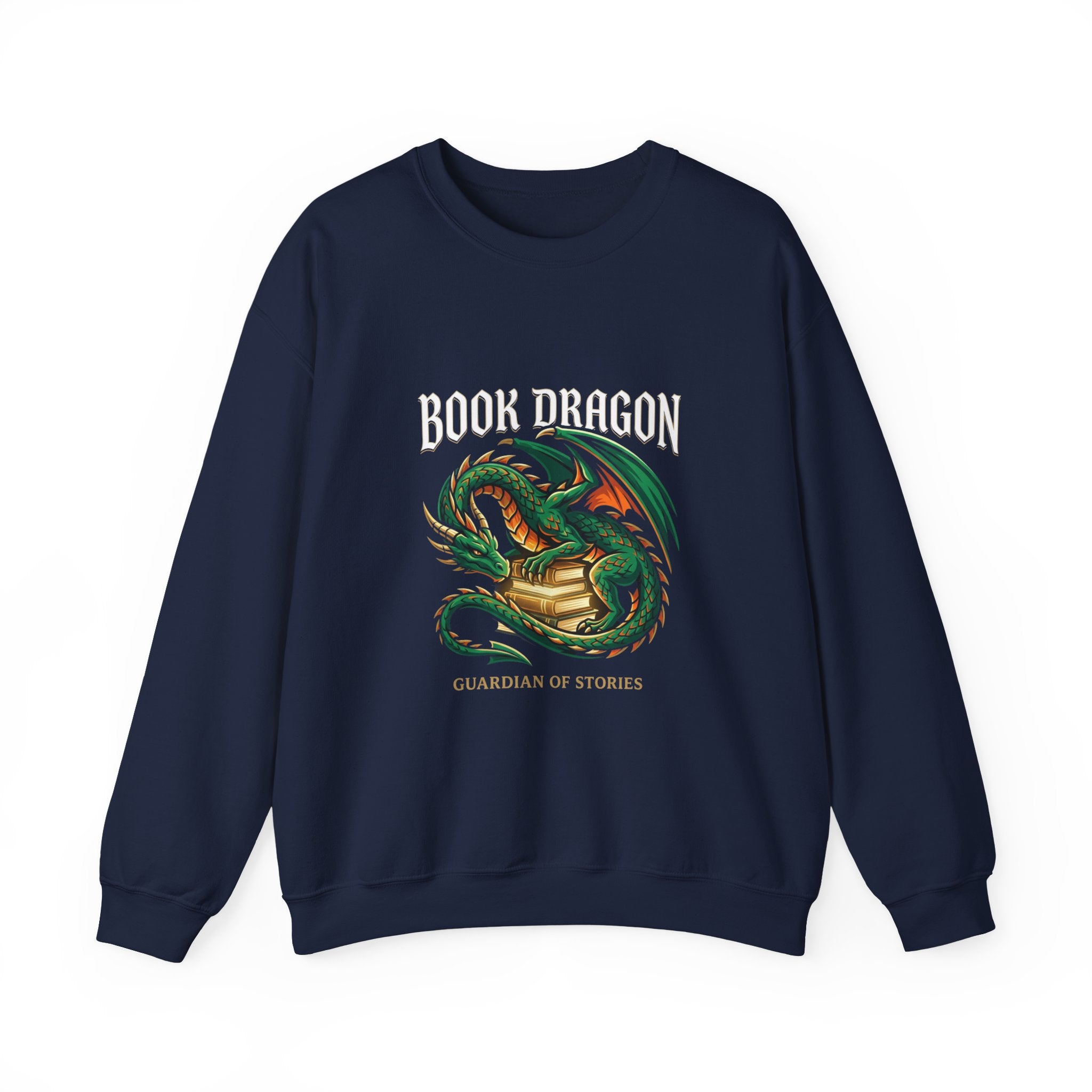 Guardian Dragon Crewneck Sweatshirt | fantasy art, tattoo style
