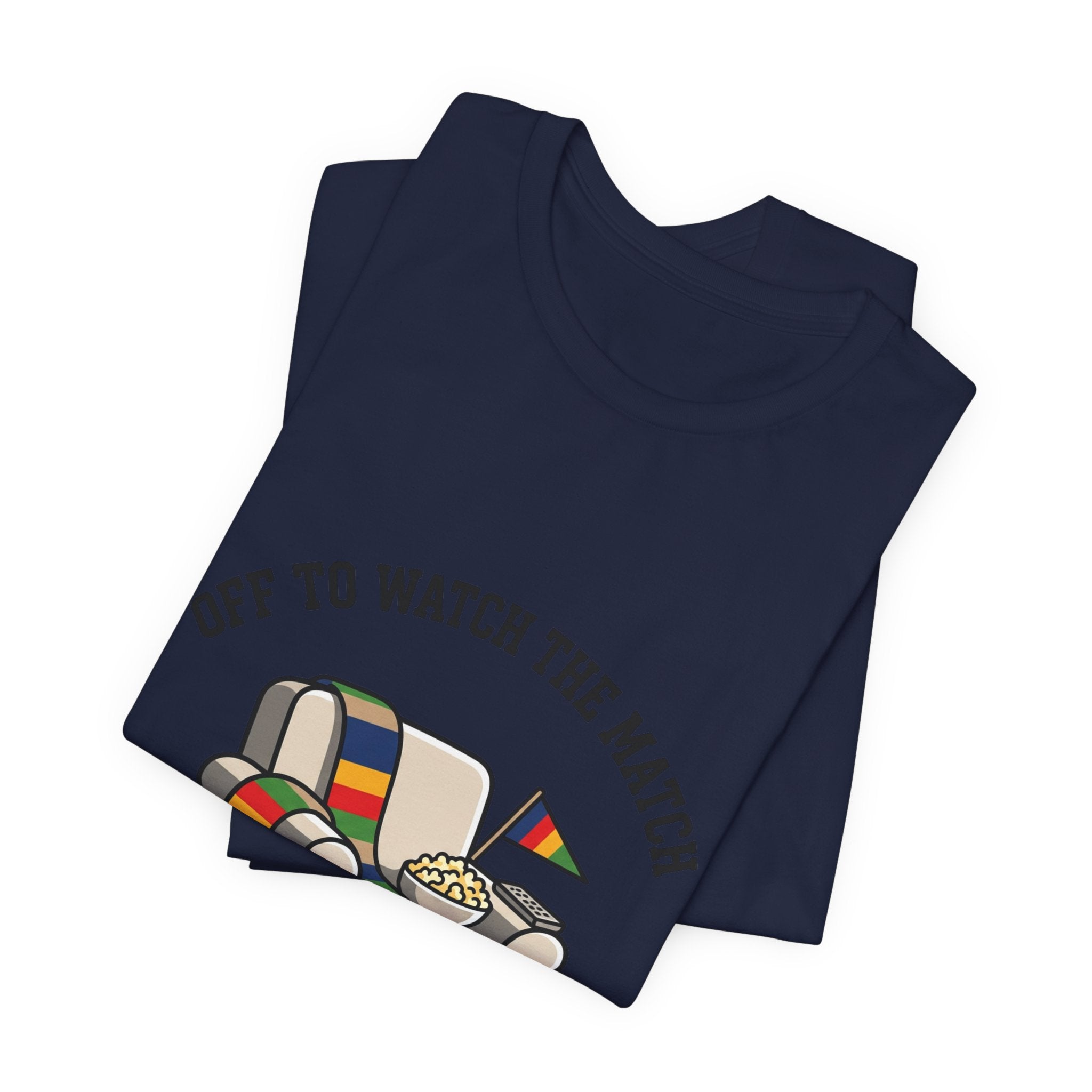Off to Watch the Match Tee | soccer watch party, match-day outfit