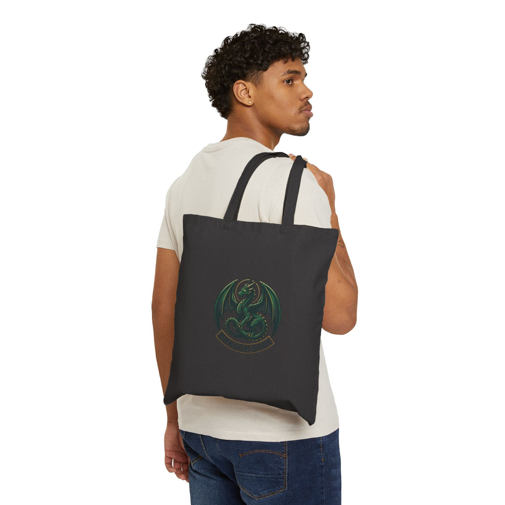 Dragon Soul Tote | dragon, fantasy art, mythical creature, tattoo style