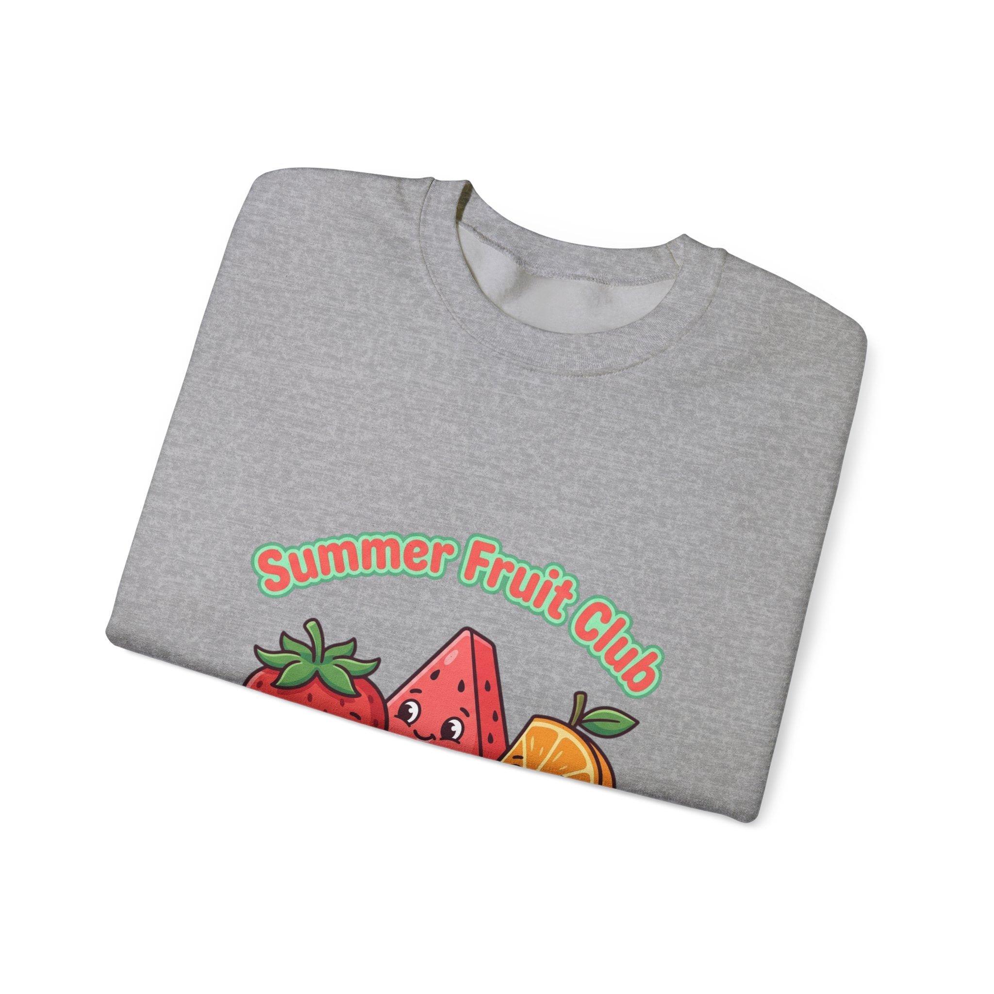 Summer Fruit Club Sweatshirt | strawberry watermelon orange, picnic aesthetic