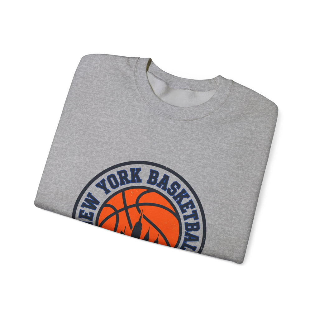New York Basketball Crest Sweatshirt | city basketball, varsity