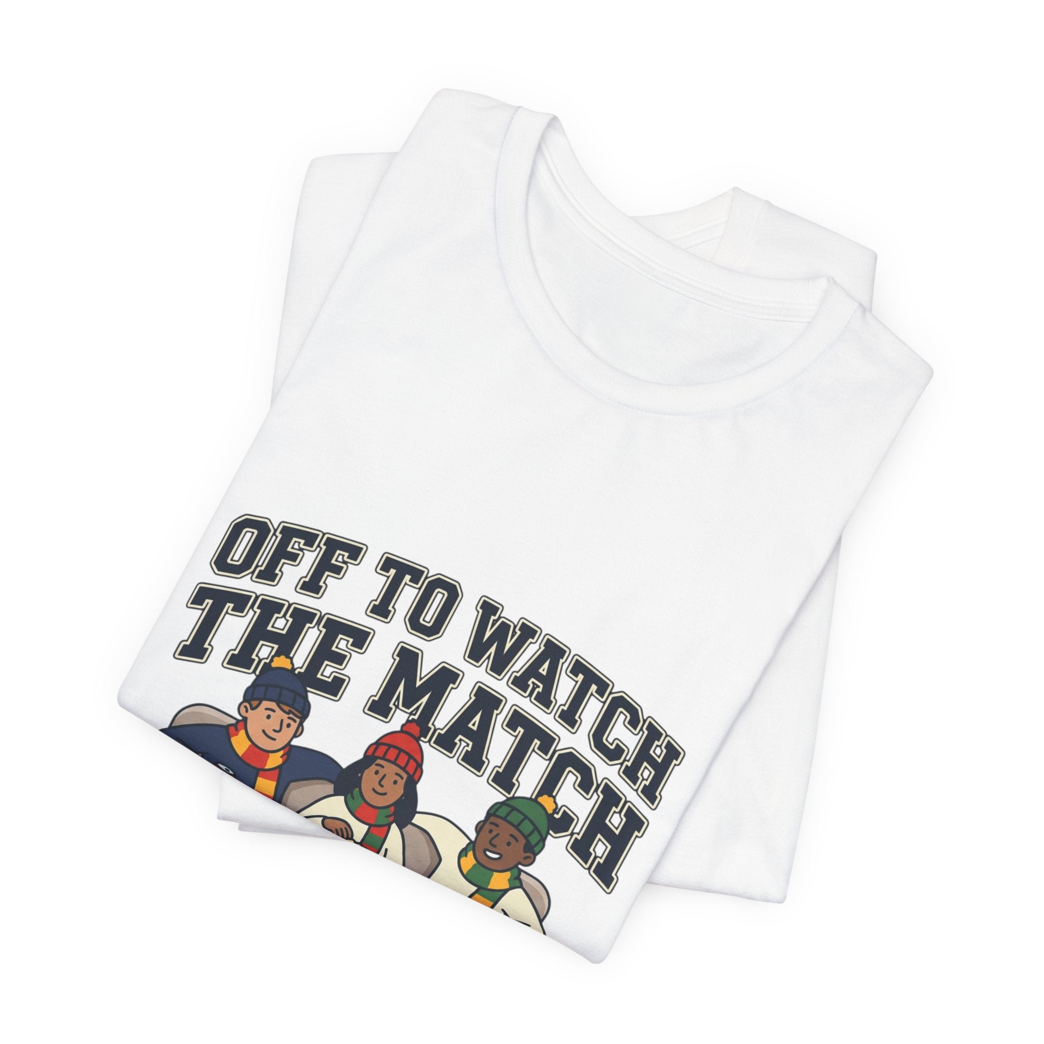 Off to Watch the Match Tee | soccer watch party, match-day outfit