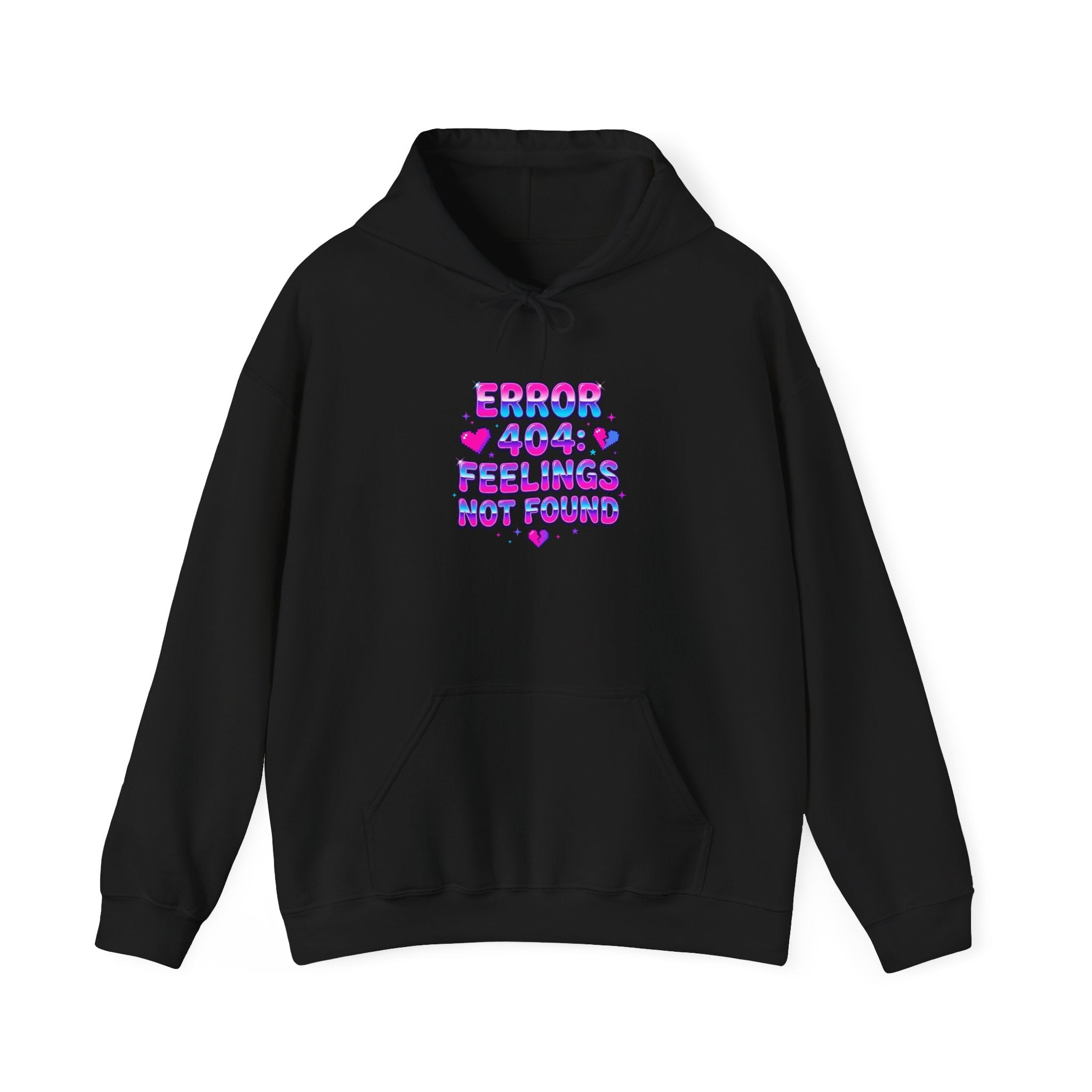 sassy Y2K slogan hoodie | glitter type, hot pink cyber nostalgia