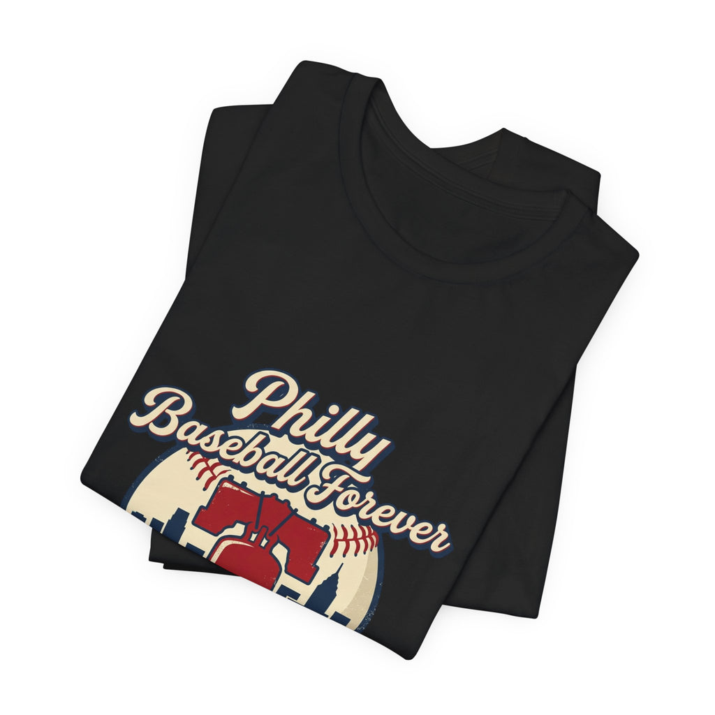 Philly Baseball Forever Tee | city pride, vintage script, athletic