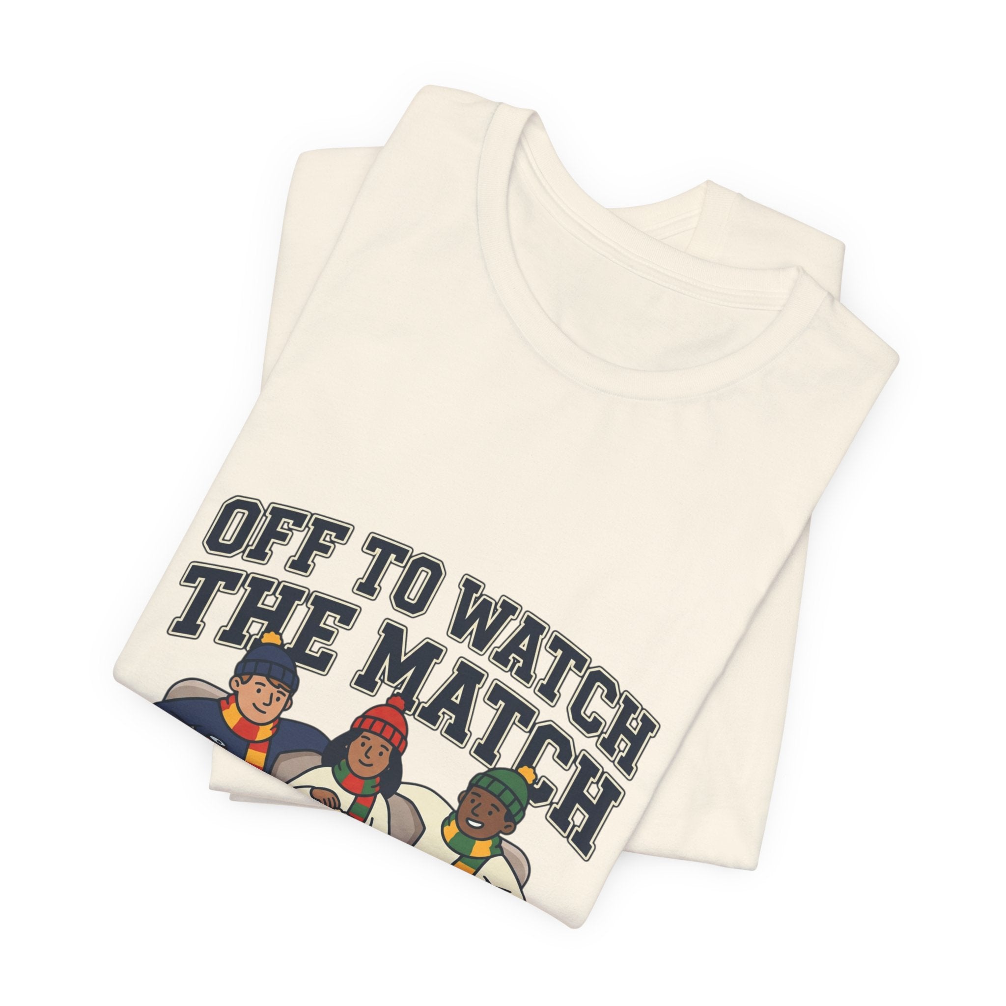 Off to Watch the Match Tee | soccer watch party, match-day outfit