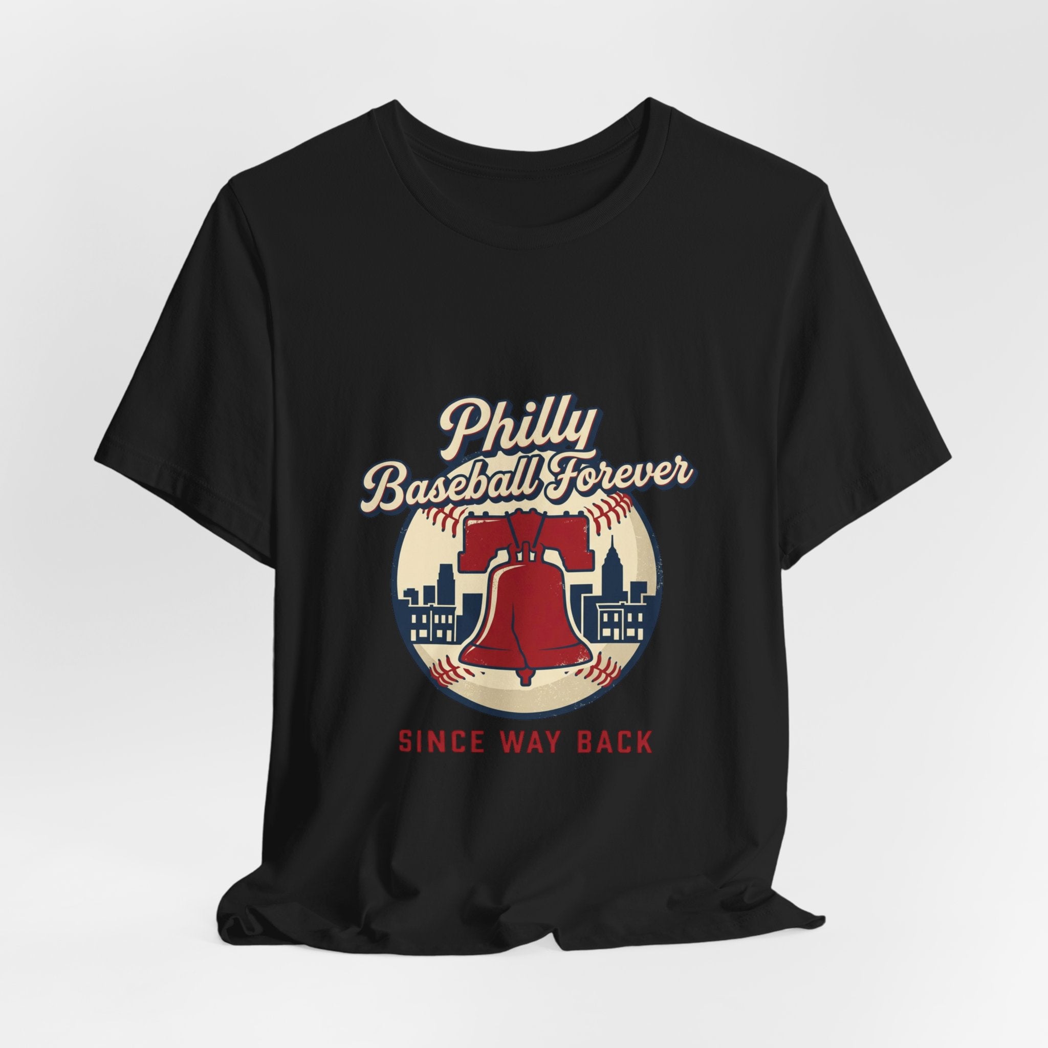 Philly Baseball Forever Tee | city pride, vintage script, athletic