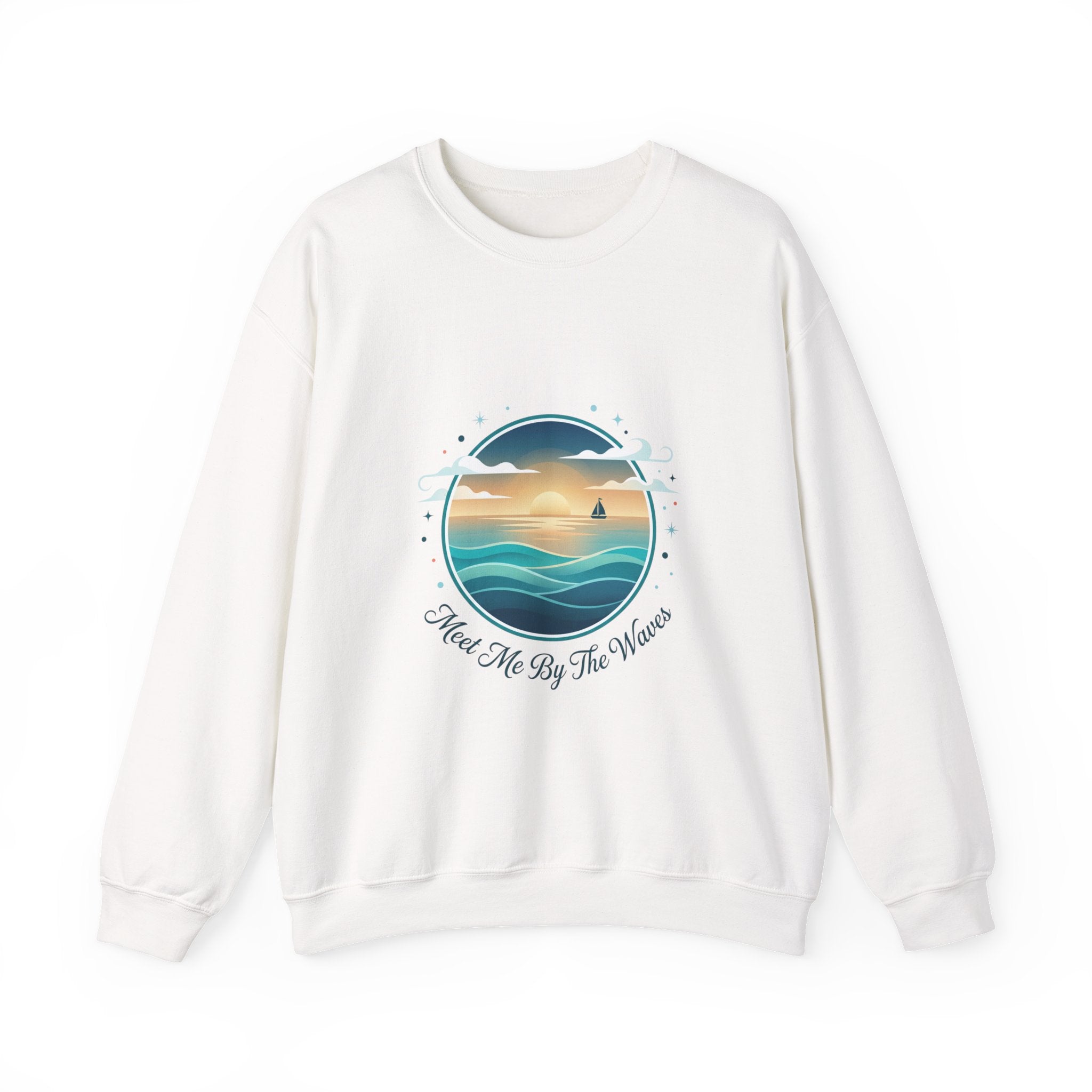 Meet Me By The Waves Sweatshirt | coastal aesthetic, sea breeze