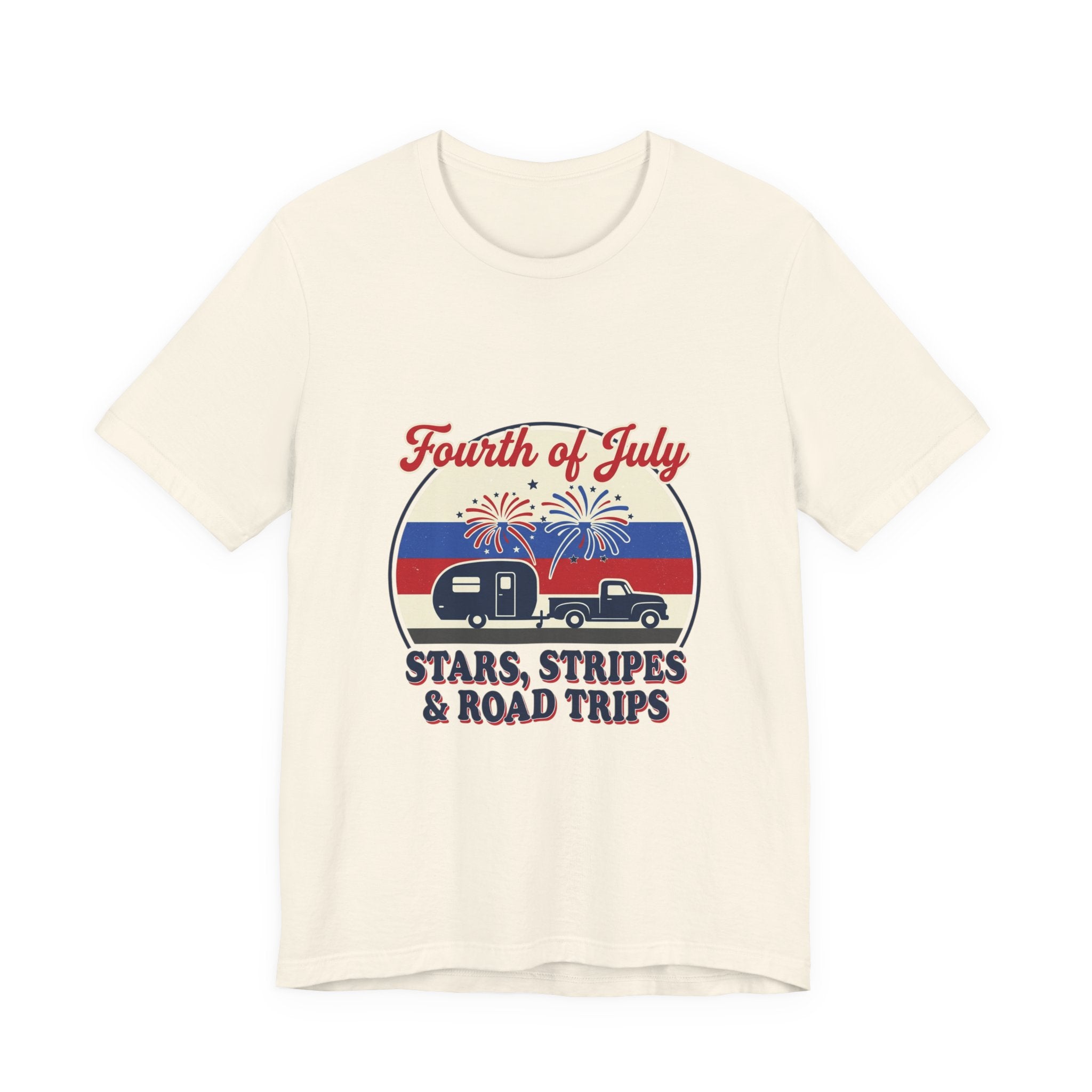 Fourth of July Stars & Stripes Road Trips Tee | vintage USA, Americana
