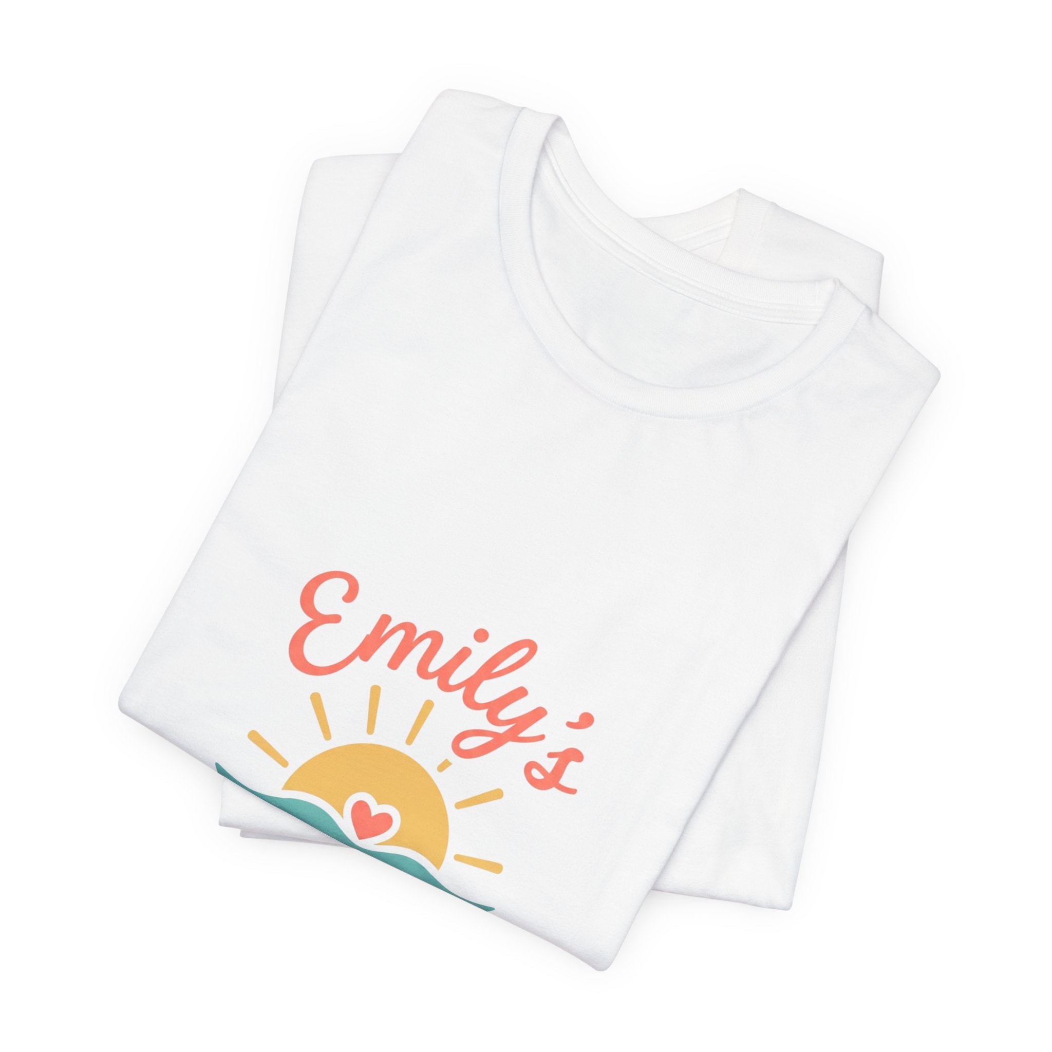 Emily’s Summer of 30 Tee | custom age, birthday trip, pastel keepsake