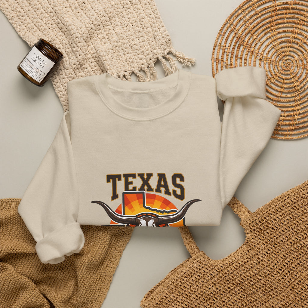 Texas Hoops Longhorn Logo Sweatshirt | Texas pride, basketball, western varsity