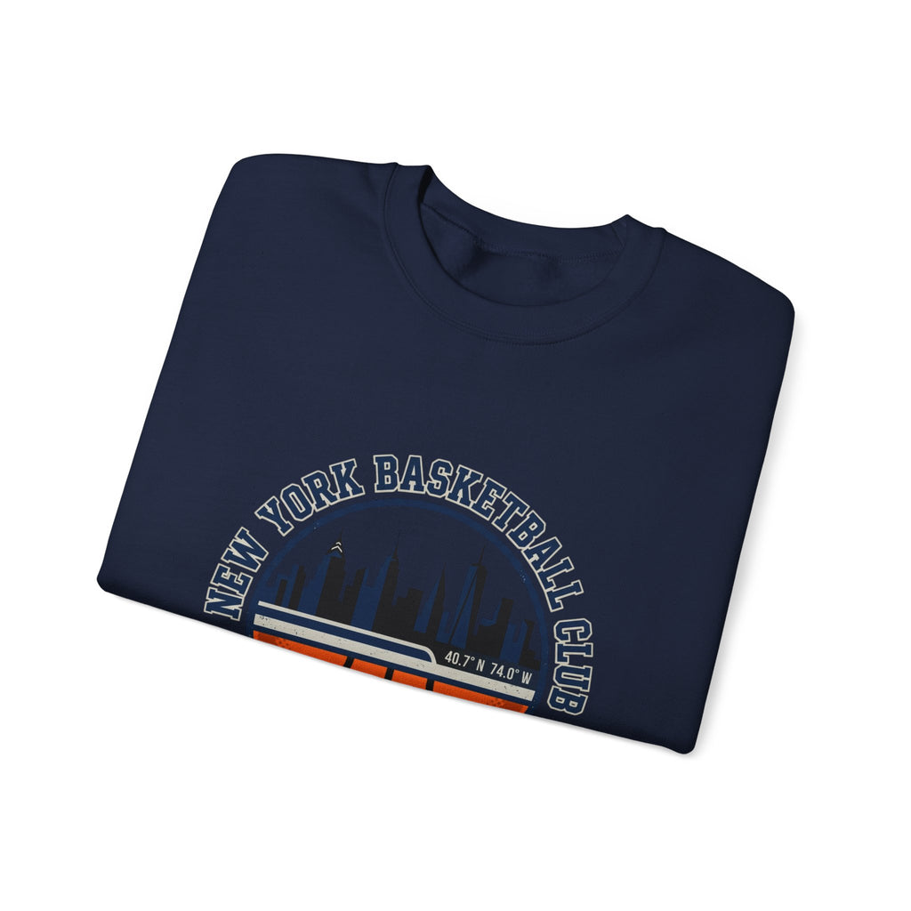 New York Basketball Club Crewneck | city basketball, varsity streetwear