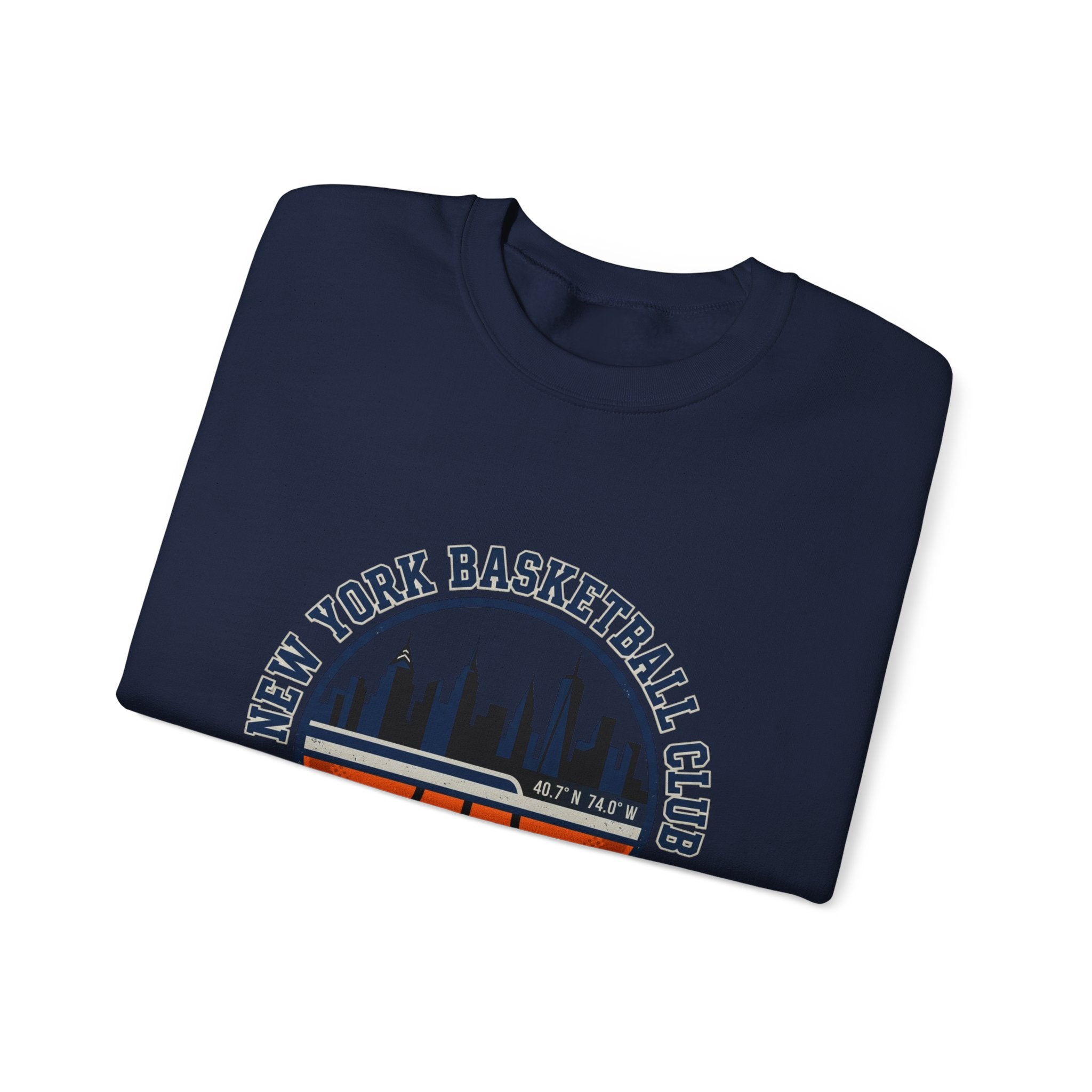 New York Basketball Club Crewneck | city basketball, varsity streetwear