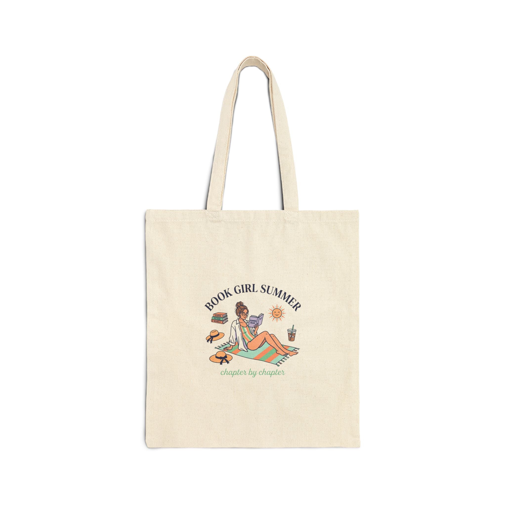 Book Girl Summer Tote, BookTok Reading Beach Reads, Bookish Summer Aesthetic