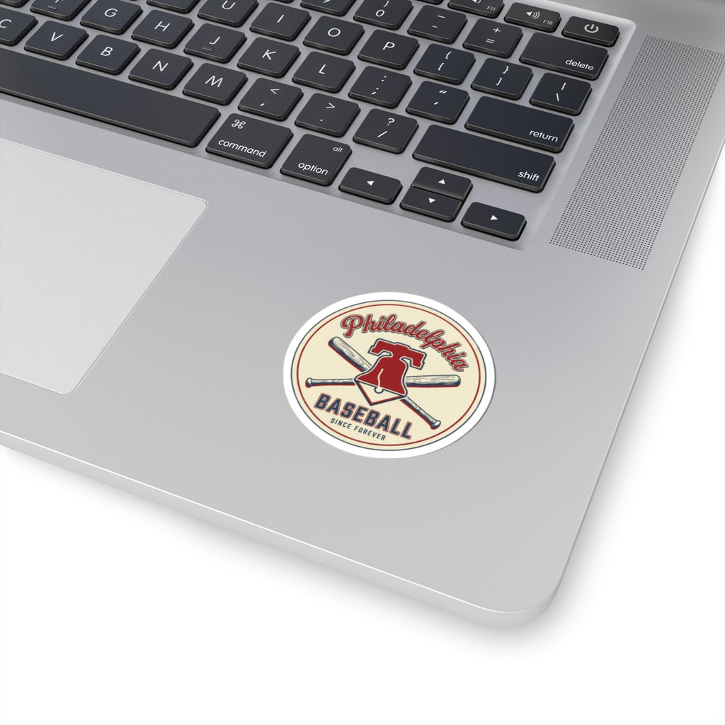 Philadelphia Baseball Sticker | Vintage Script, State Pride