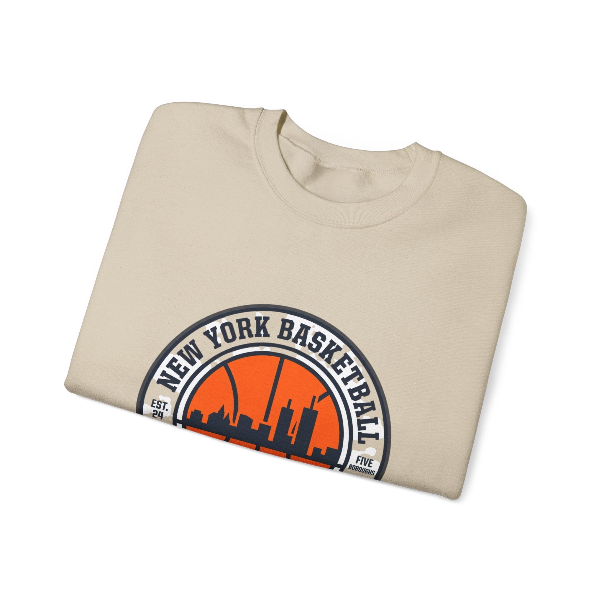 New York Basketball City Court Club Crewneck, varsity, streetwear