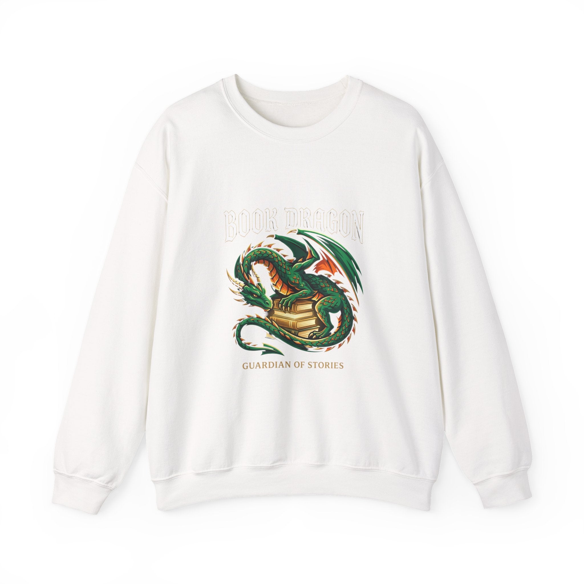 Guardian Dragon Crewneck Sweatshirt | fantasy art, tattoo style